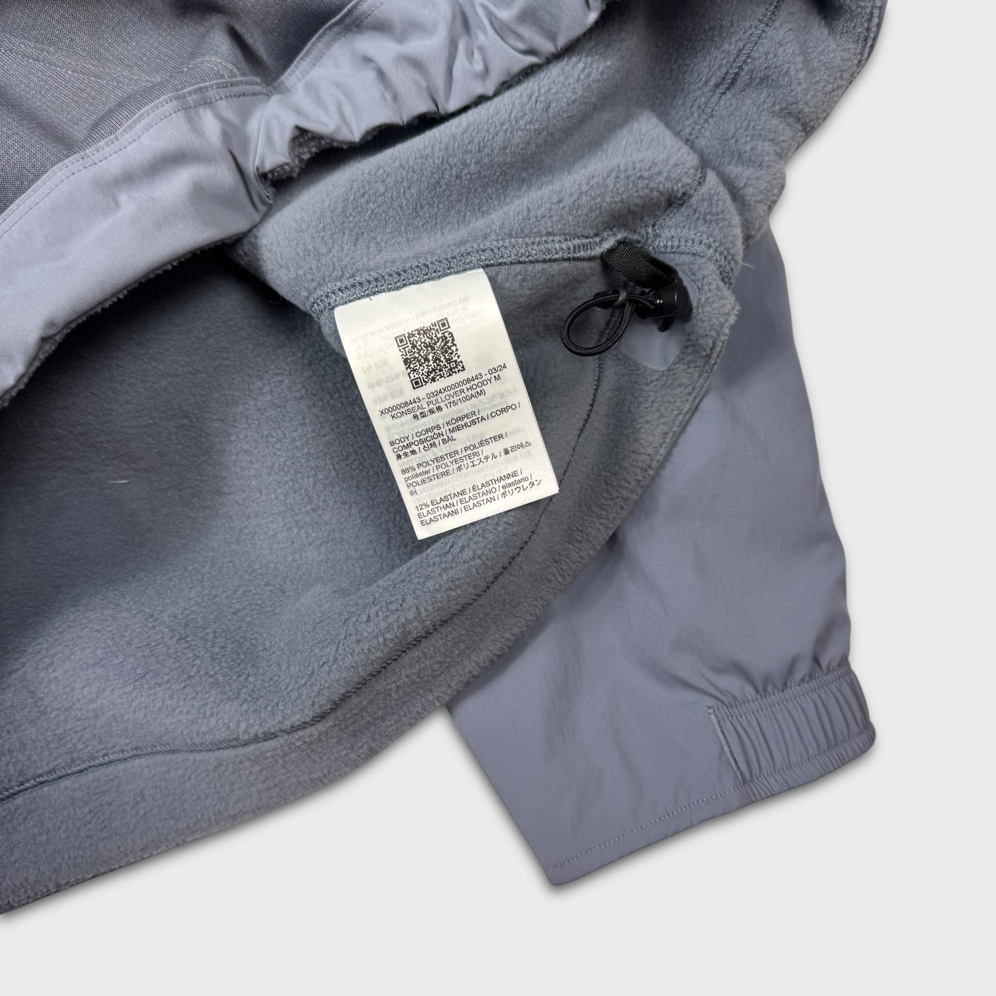 Arc’teryx Baby Blue Konseal Hoodie M