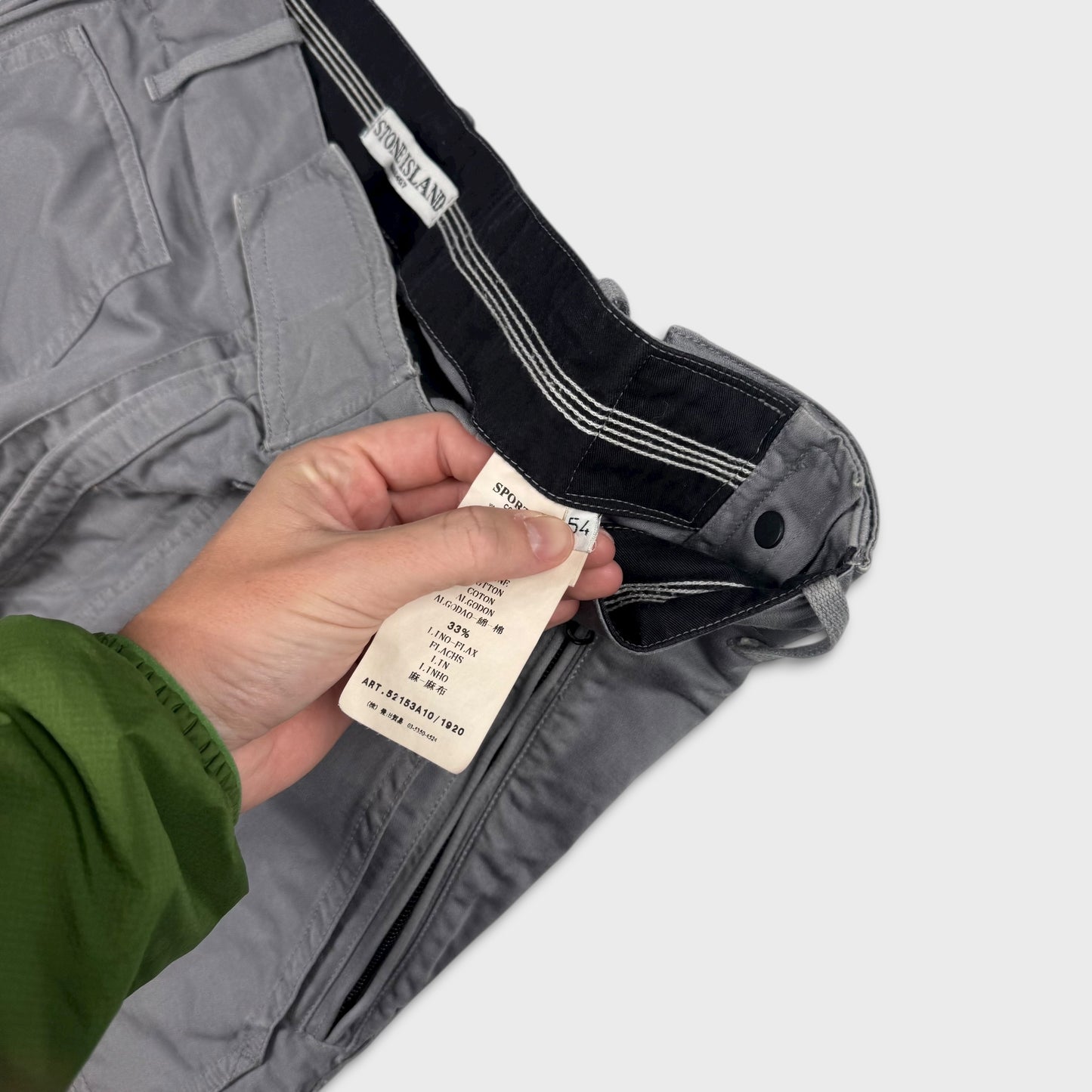 Stone Island Parachute Heavy Baggy Cargo Pants W36