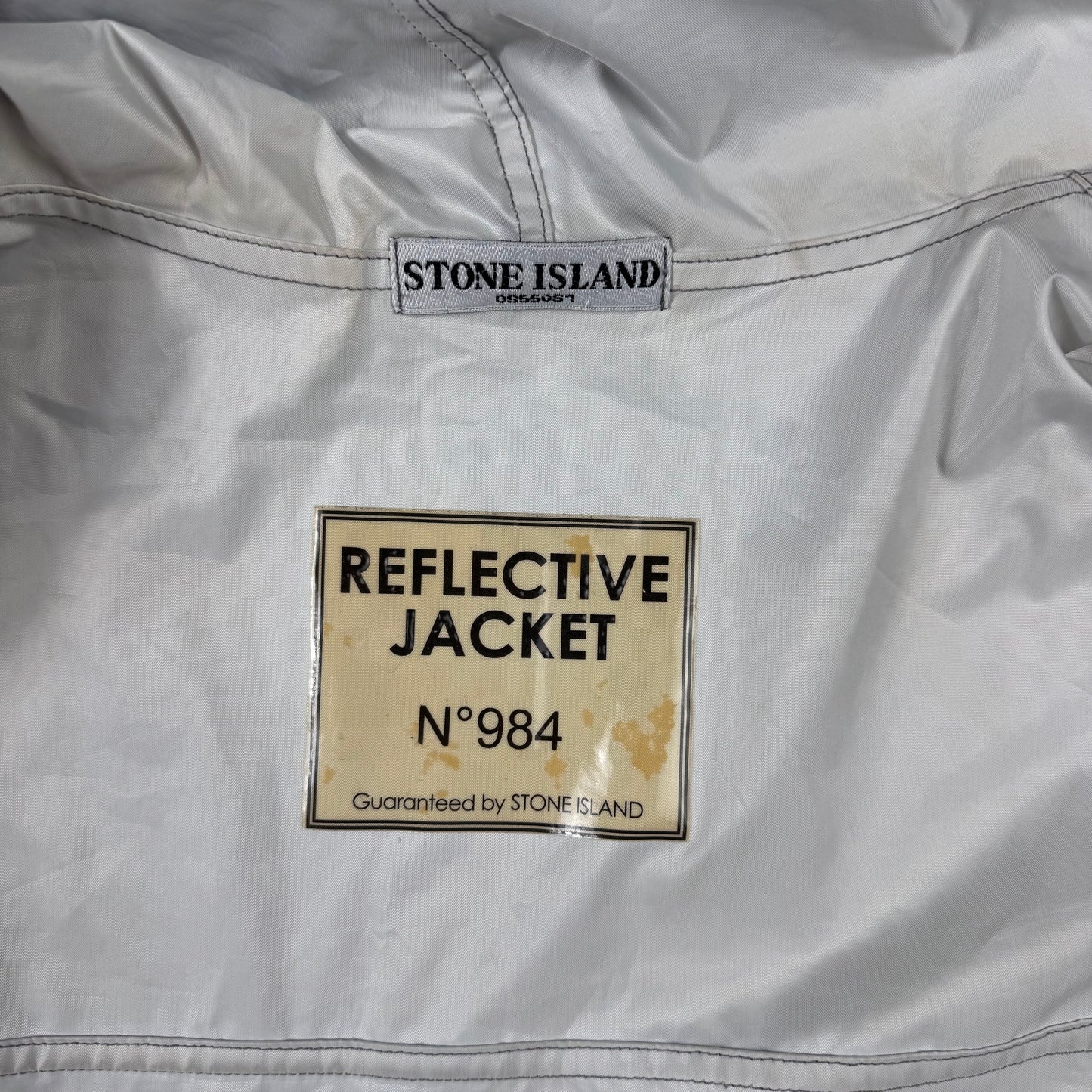 Stone Island Special Process 2007 Mesh Reflective Jacket XL