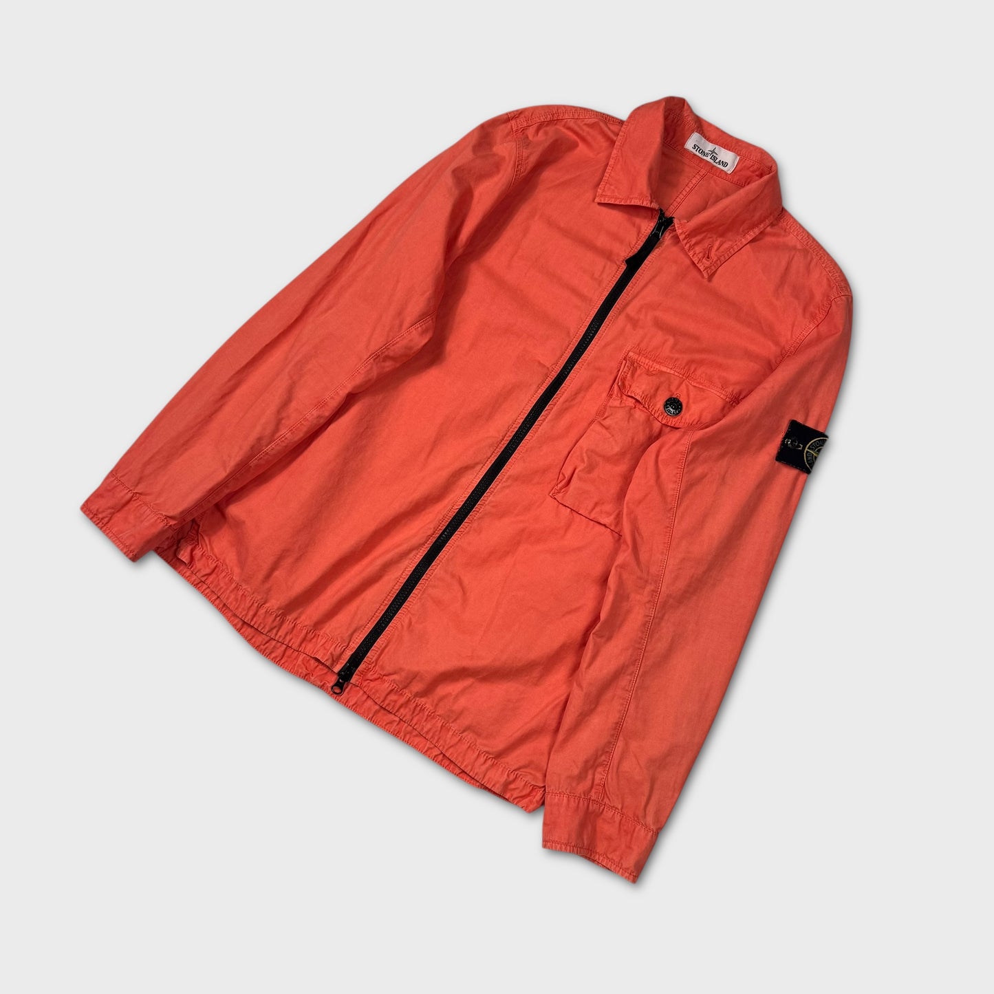 Stone Island Coral Full Zip Overshirt M