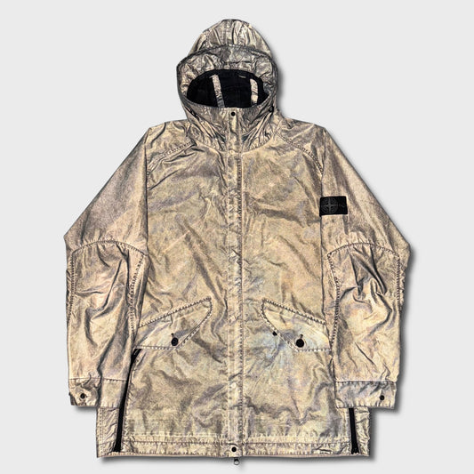 Stone Island Plated Reflective Special Process Parka Jacket XXL