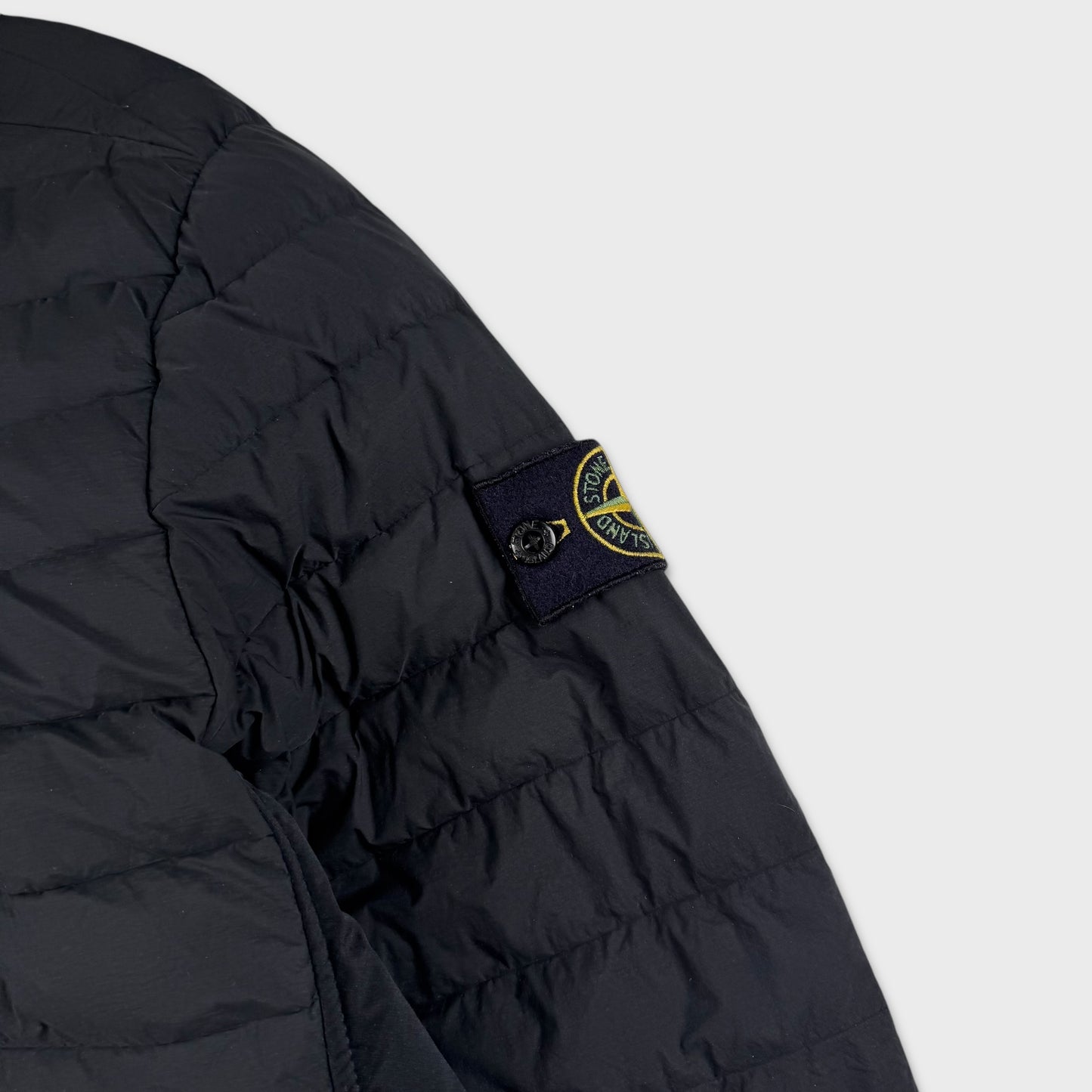 Stone Island Loom Woven Down Chambers Jacket L