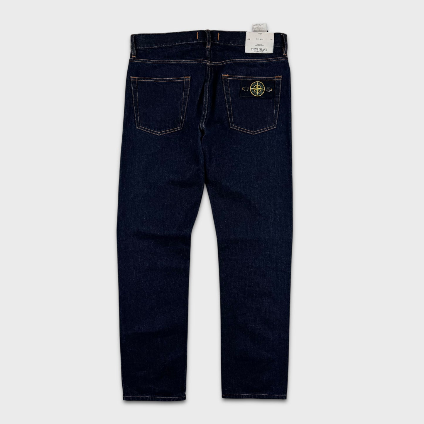Stone Island Dark Blue Denim Jeans W32 NEW