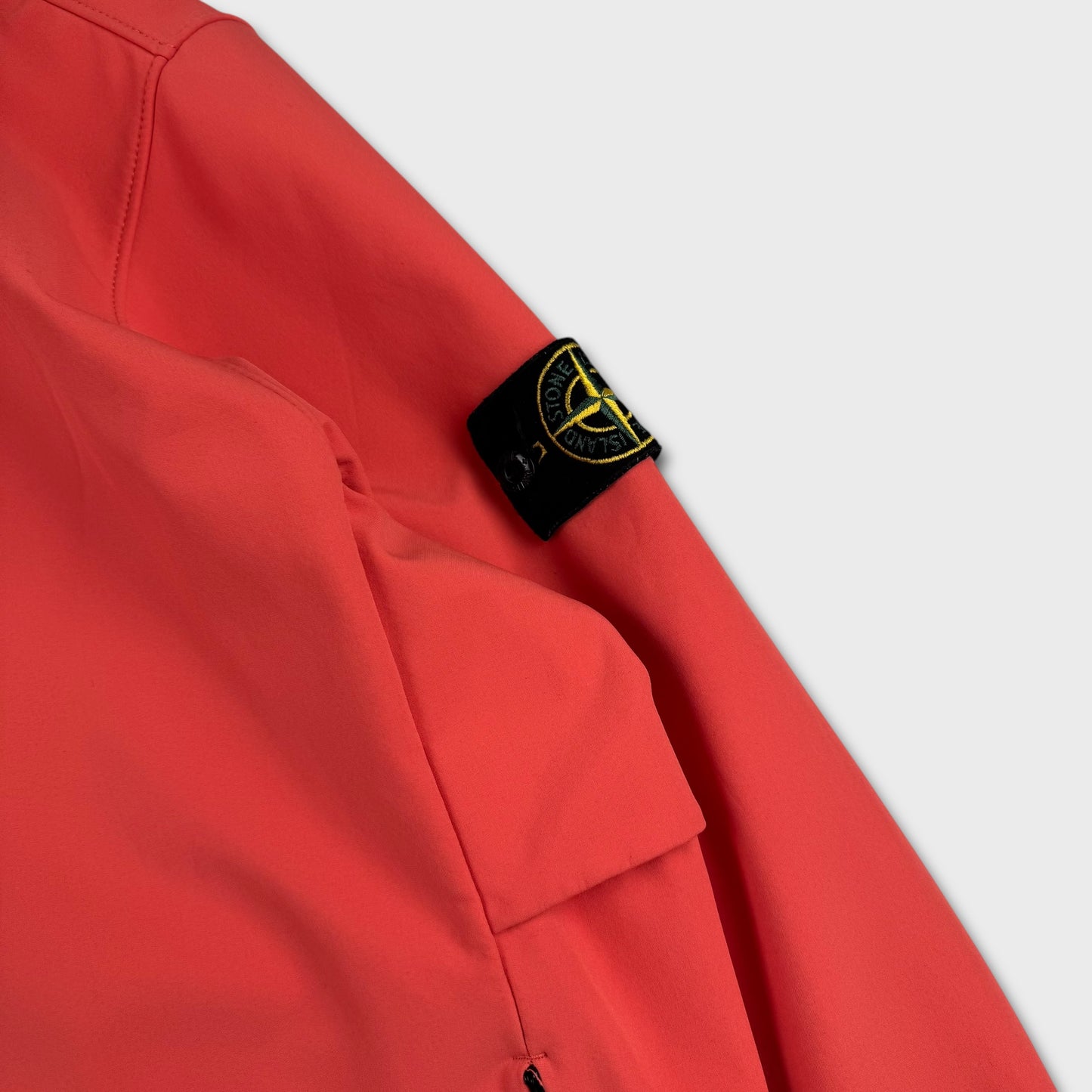 Stone Island Salmon e-Dye Soft Shell Jacket XL