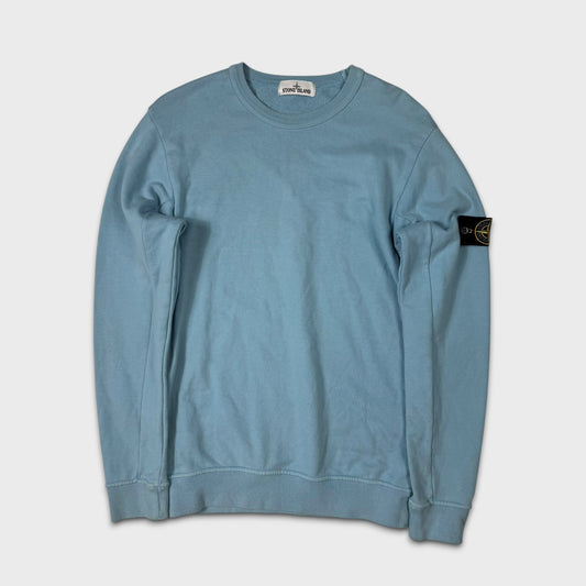 Stone Island Baby Blue Crewneck M