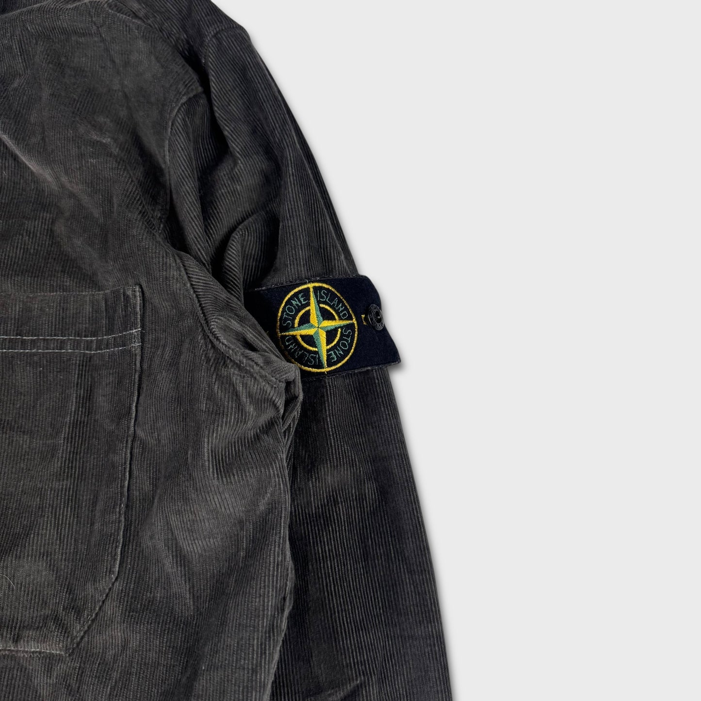 Stone Island Fine Corduroy Badge Overshirt M