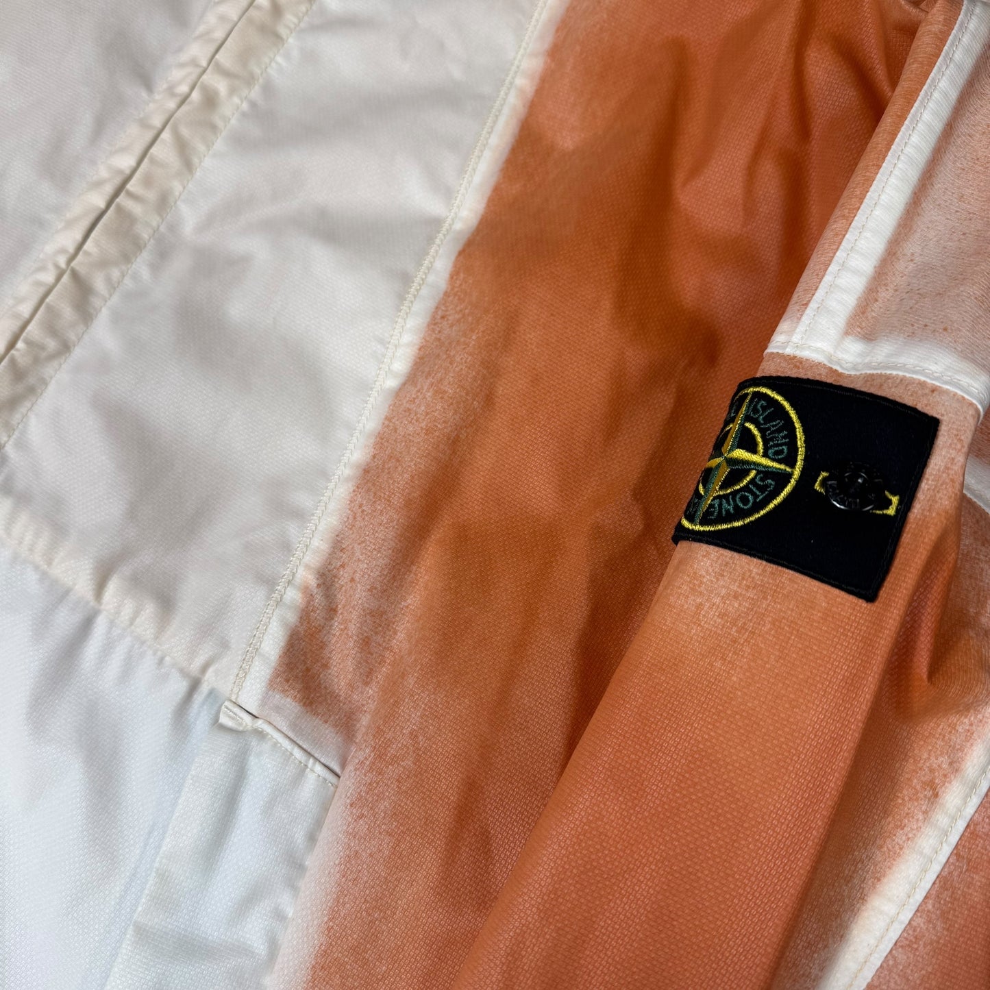 Stone Island Hand Sprayed Mussola Gommata-TC Jacket L