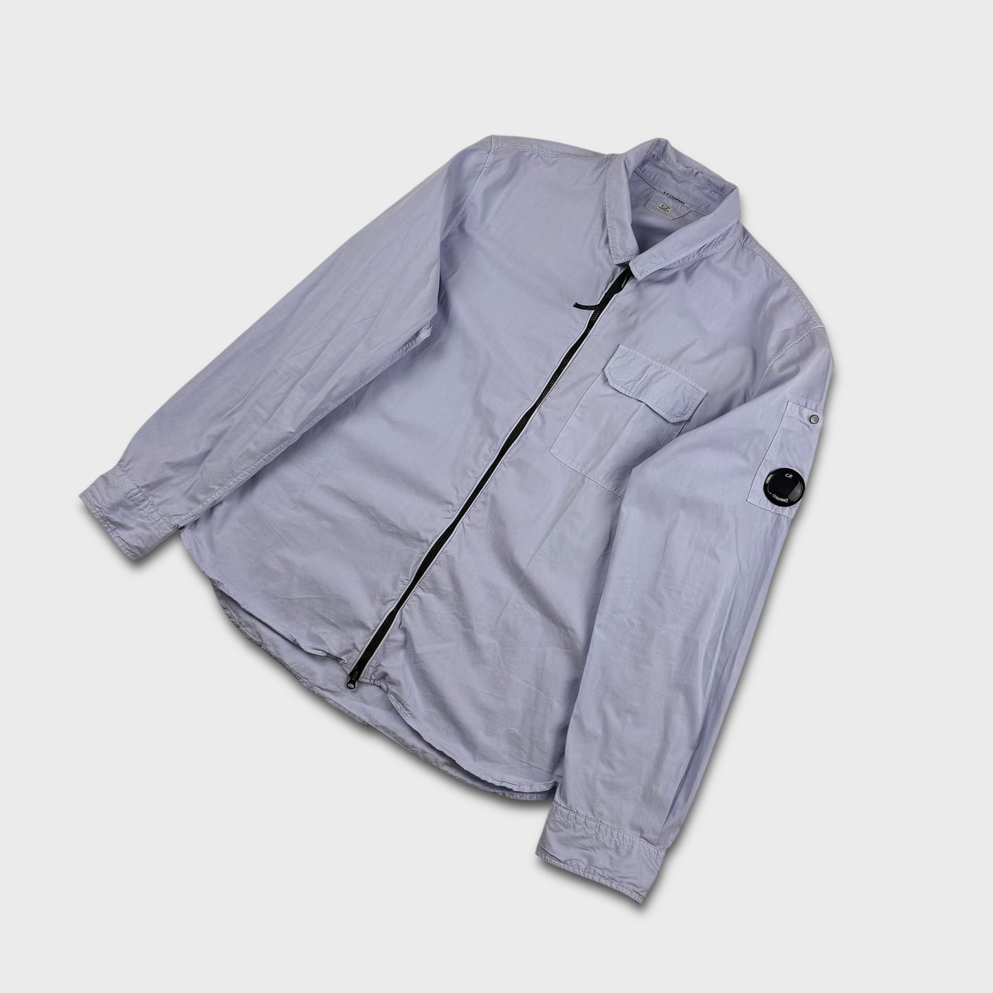 CP Company Lavender Lens Zip Overshirt XXL