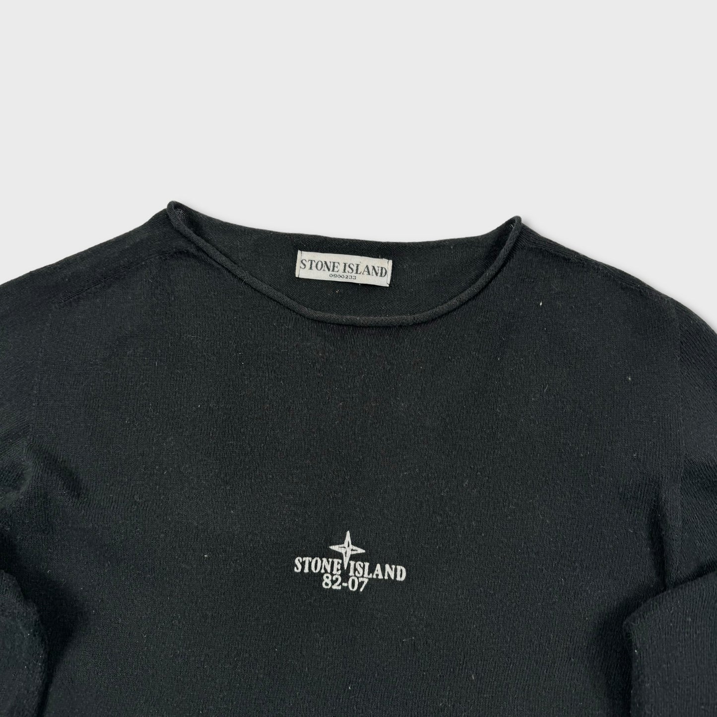 Stone Island 25th Anniversary Black Knit M