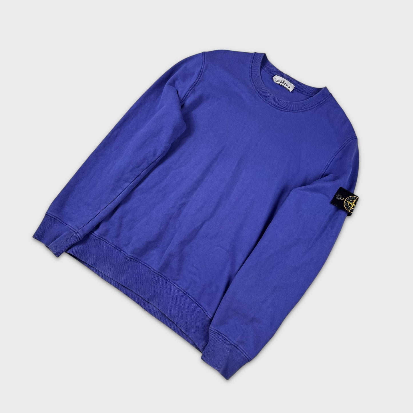 Stone Island Royal Blue Crewneck Sweatshirt L
