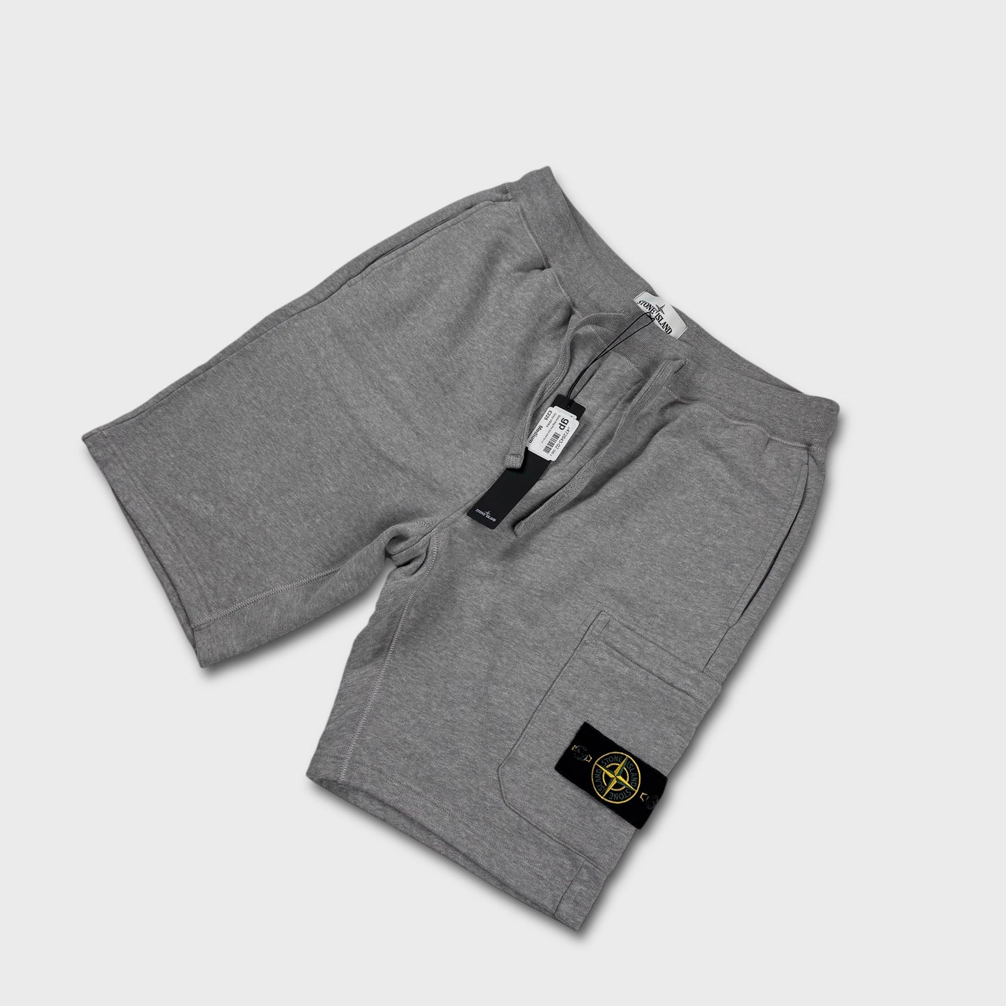Stone Island Grey Cotton Shorts BNWT M
