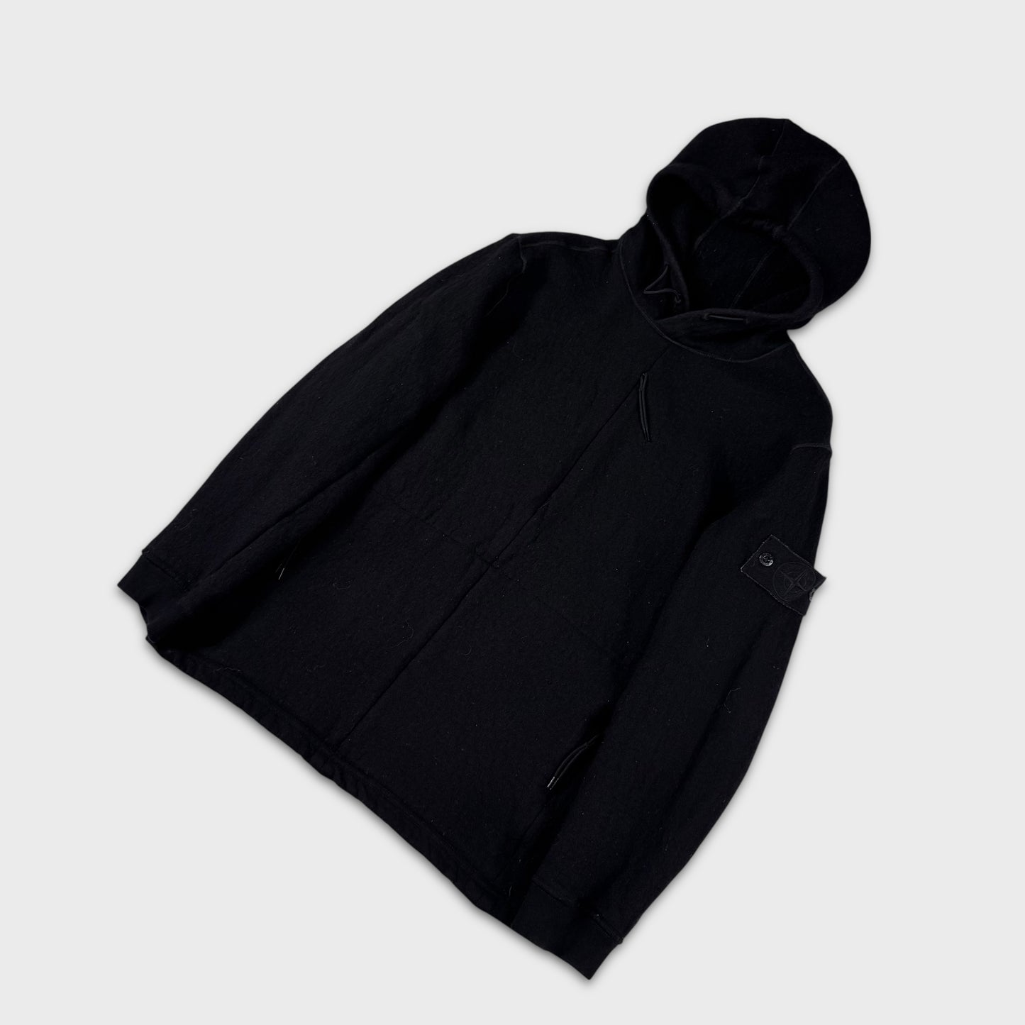 Stone Island Wool Ghost Pullover Hoodie S