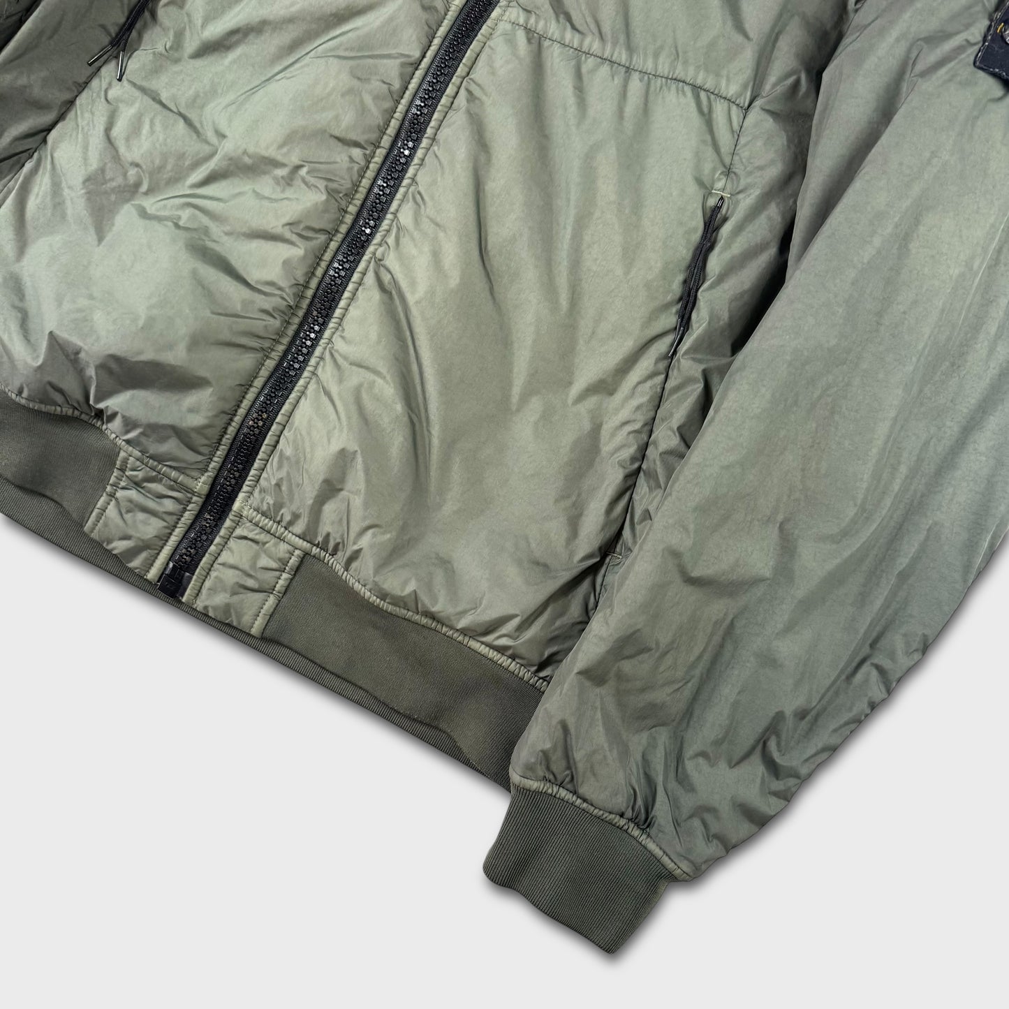 Stone Island Garment Dyed Crinkle Reps NY Primaloft Jacket L