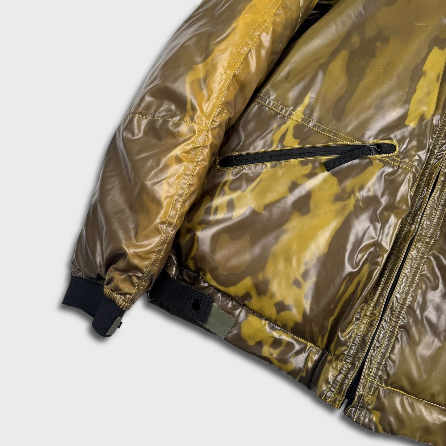 Stone Island ‘Ice Jacket’ Down Yellow / Brown M