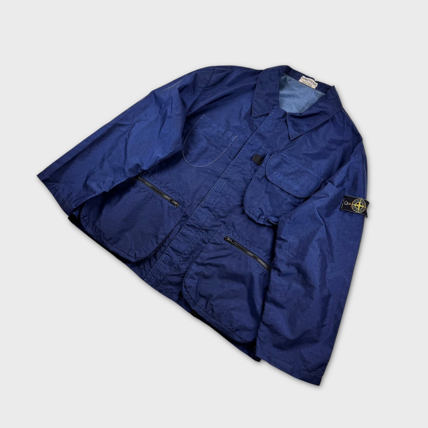 Stone Island 1995 ‘D-Ring’ Formula Steel Jacket XXL