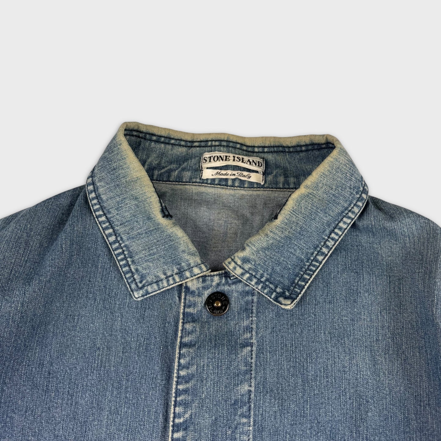 Stone Island SS1995 Denim Tela Stella Jacket XL