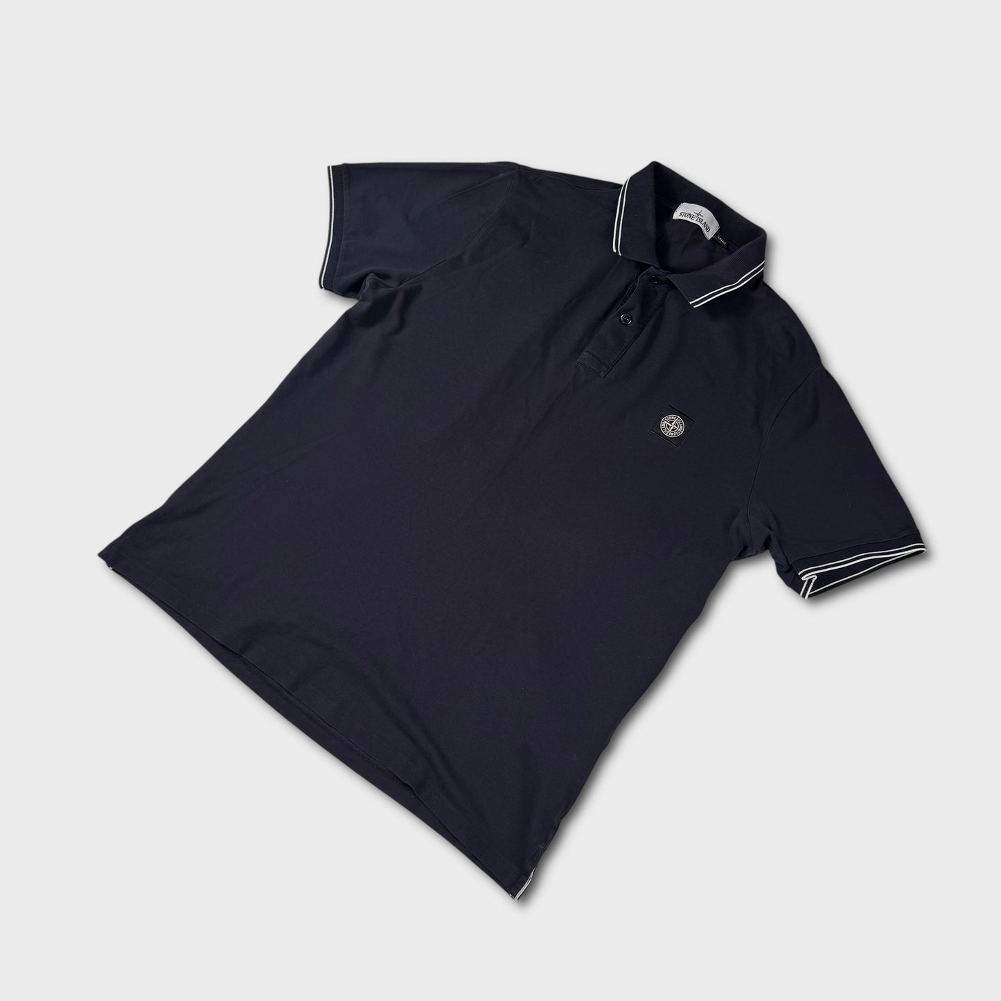 Stone Island Navy Polo Shirt XXL