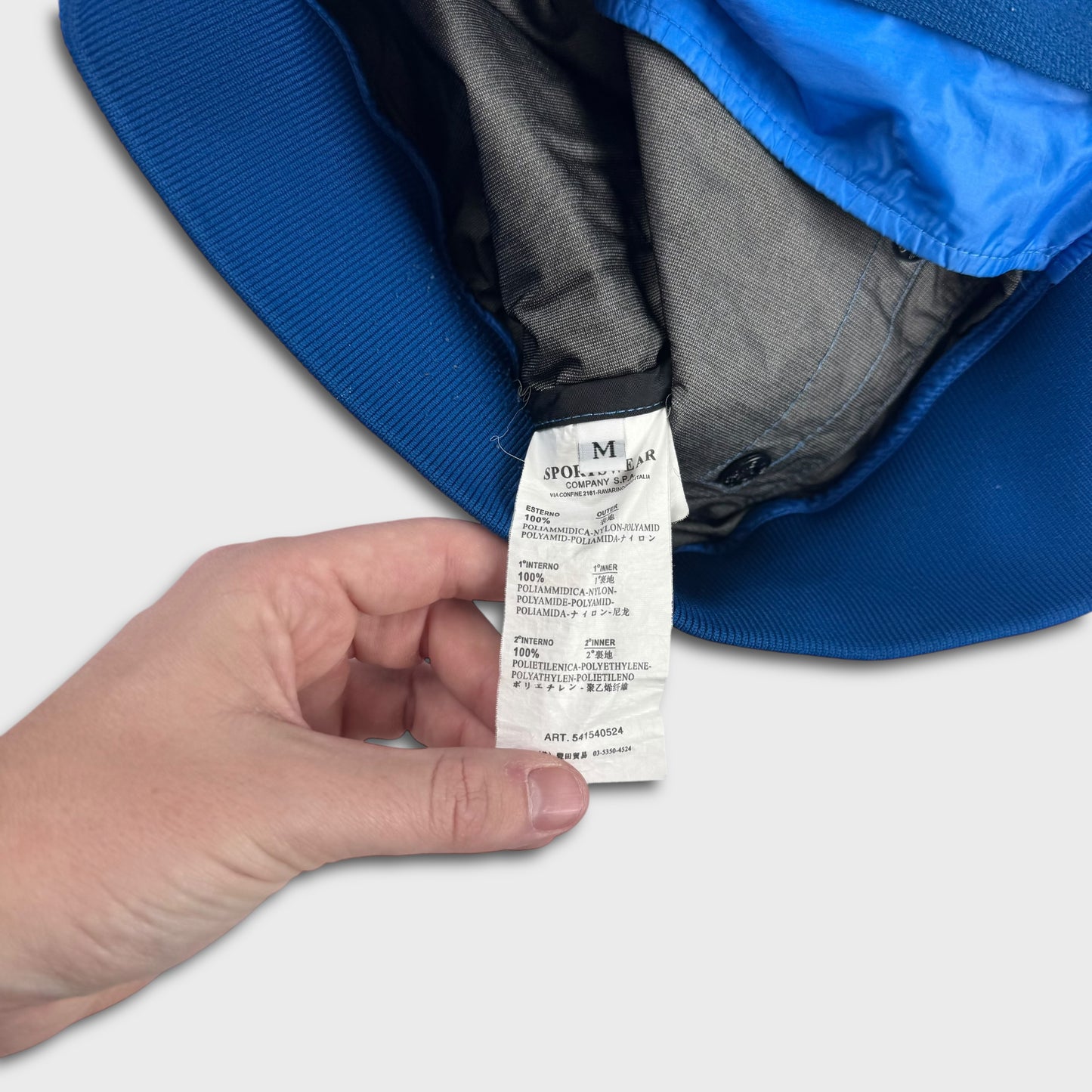 Stone Island 2000’s Sky Blue Hyperlight Jacket M