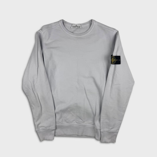 Stone Island Ice White / Grey Crewneck M