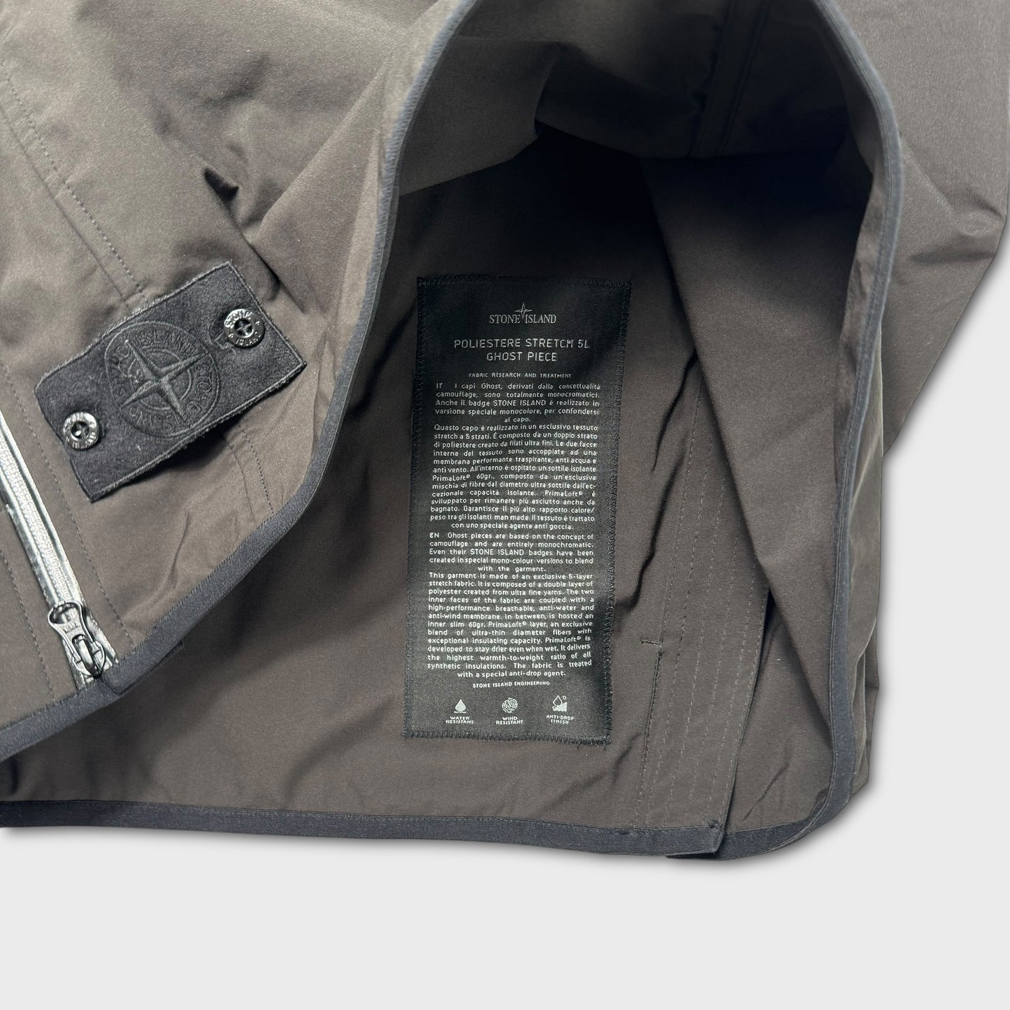 Stone Island Ghost Polyster Stretch 5L Gilet Jacket M