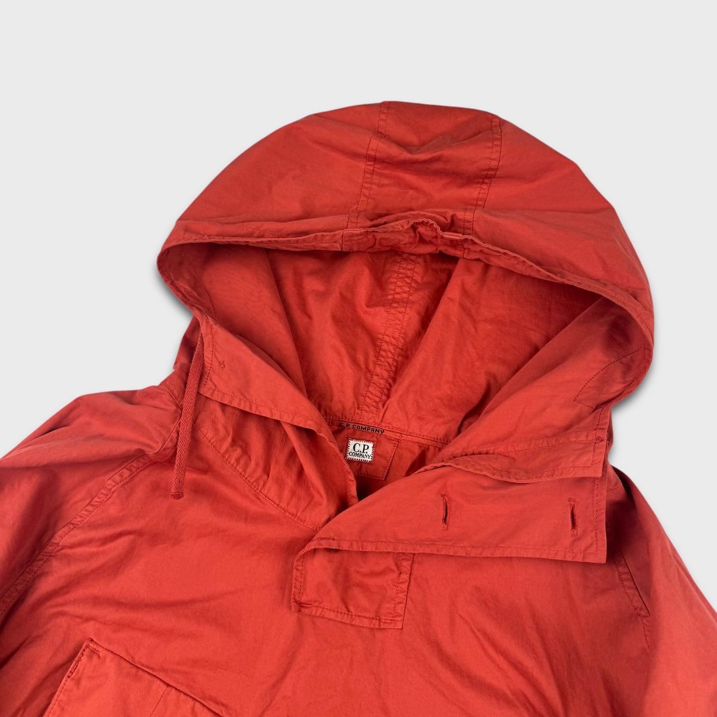 CP Company Red Pullover Smock Jacket L