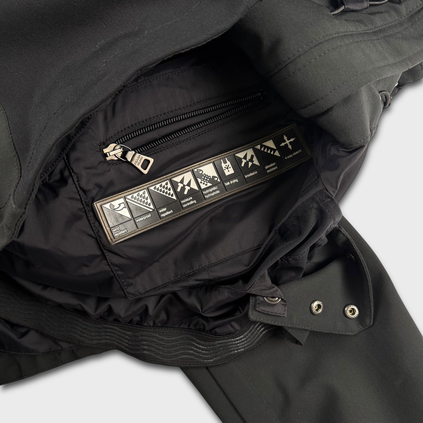 Prada Sport Ski Jacket w/ Storm Hood & Ski Skirt XL