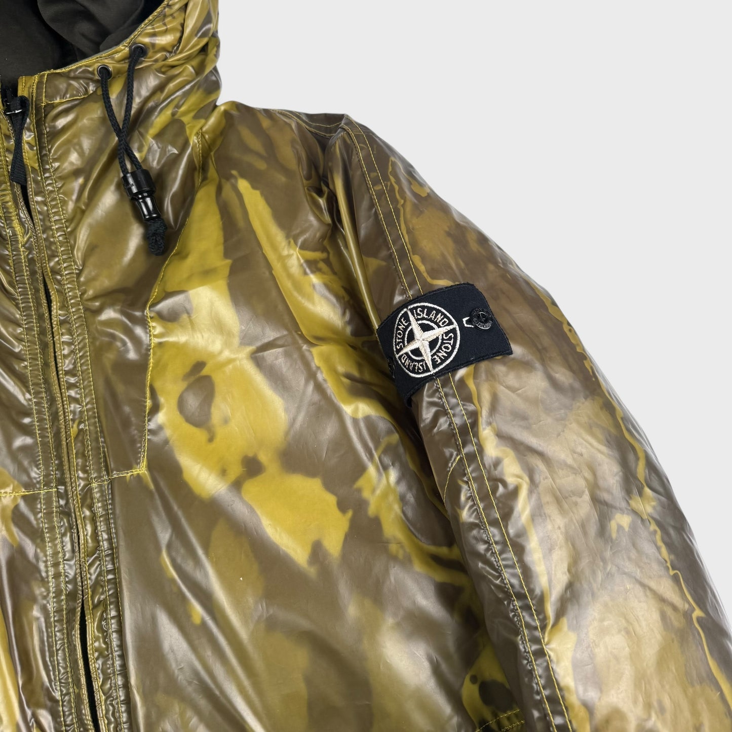 Stone Island ‘Ice Jacket’ Down Yellow / Brown M