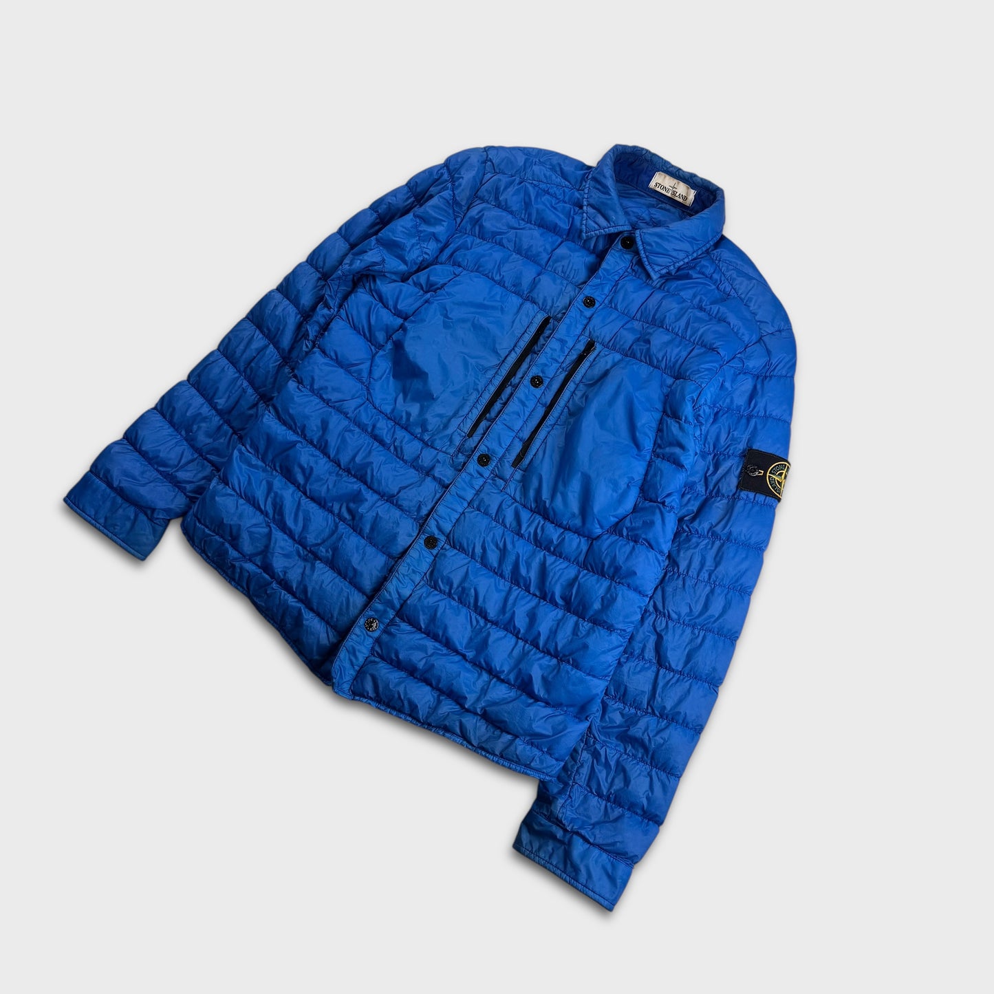 Stone Island Chambers Padded Overshirt Jacket L