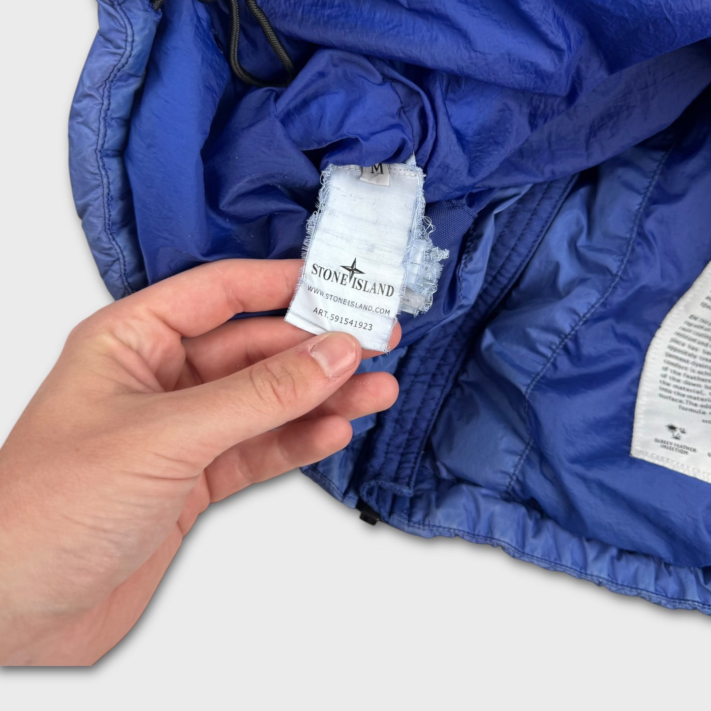 Stone Island Garment Dyed Crinkle Reps Down Jacket M