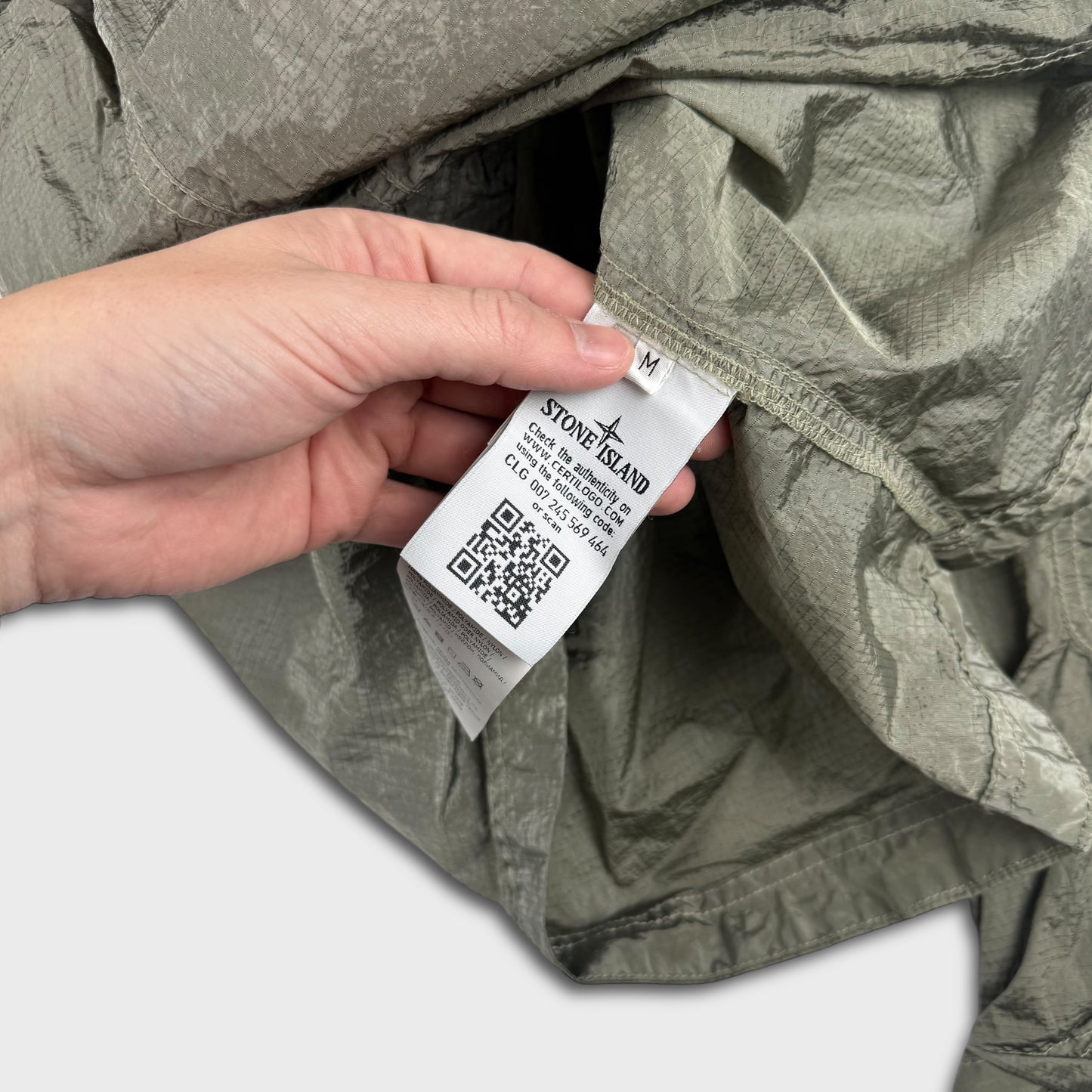 Stone Island Nylon Metal Ripstop Overshirt M