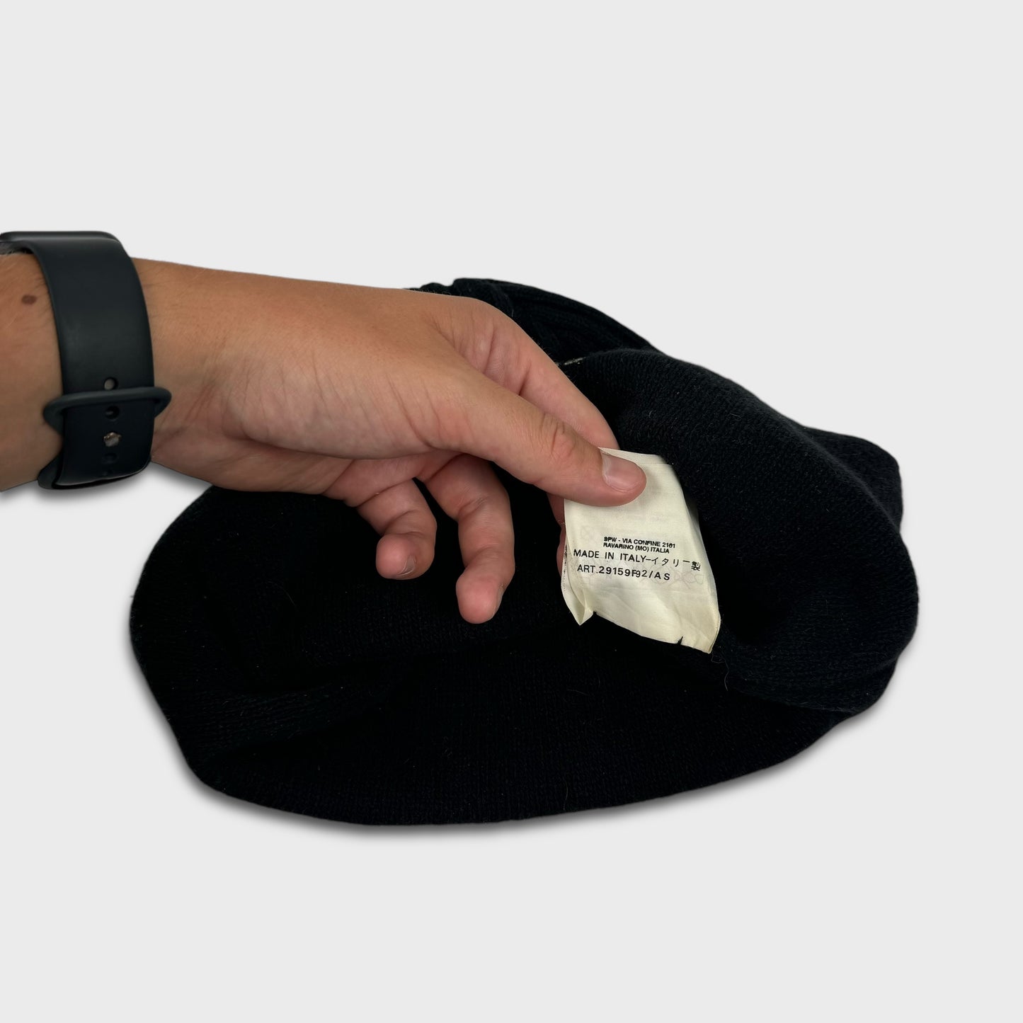 Stone Island 2000’s Spellout Beanie OS