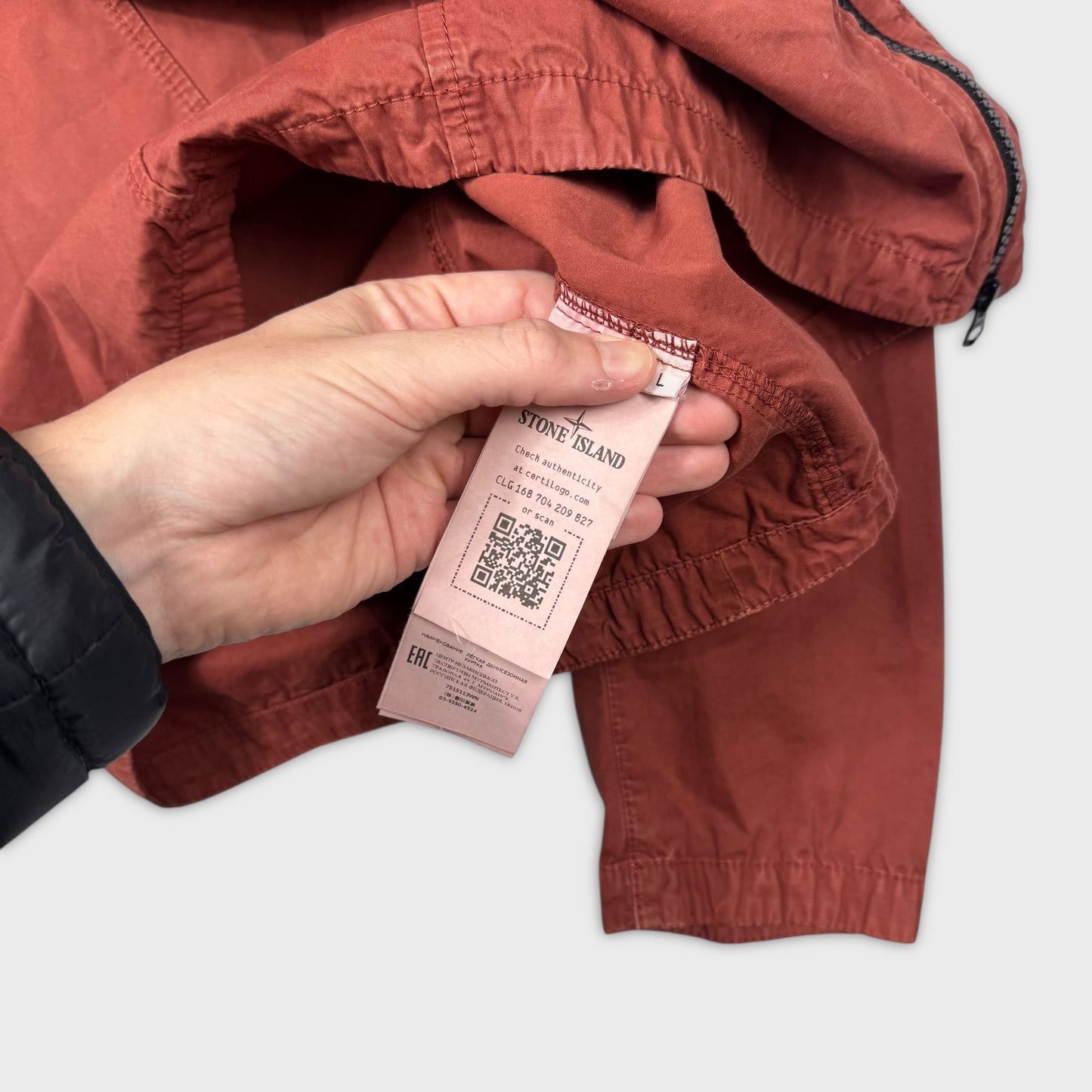 Stone Island Full Zip Overshirt Jacket L