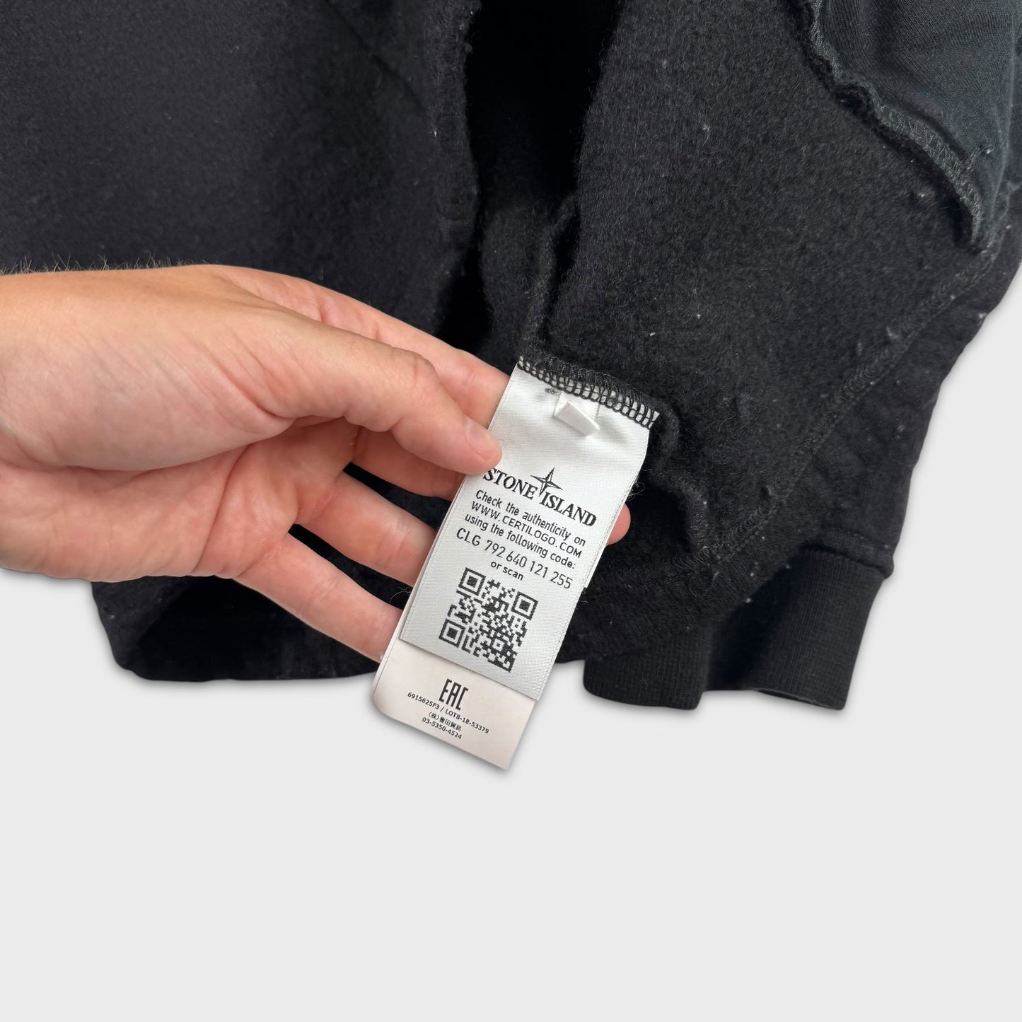 Stone Island Wool Ghost Pullover Hoodie S