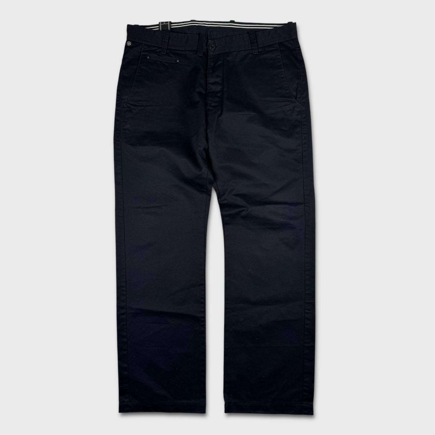 Stone Island ‘Straight Leg’ Badge Trousers XL