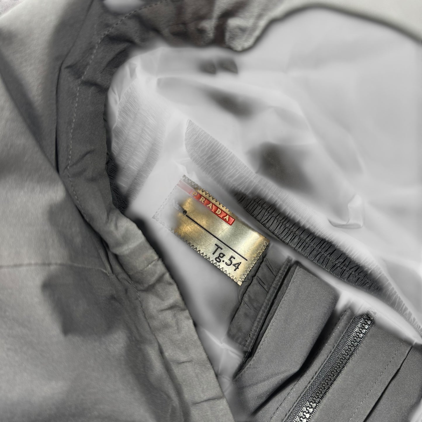 Prada Sport Goretex Hooded Ski Jacket XL