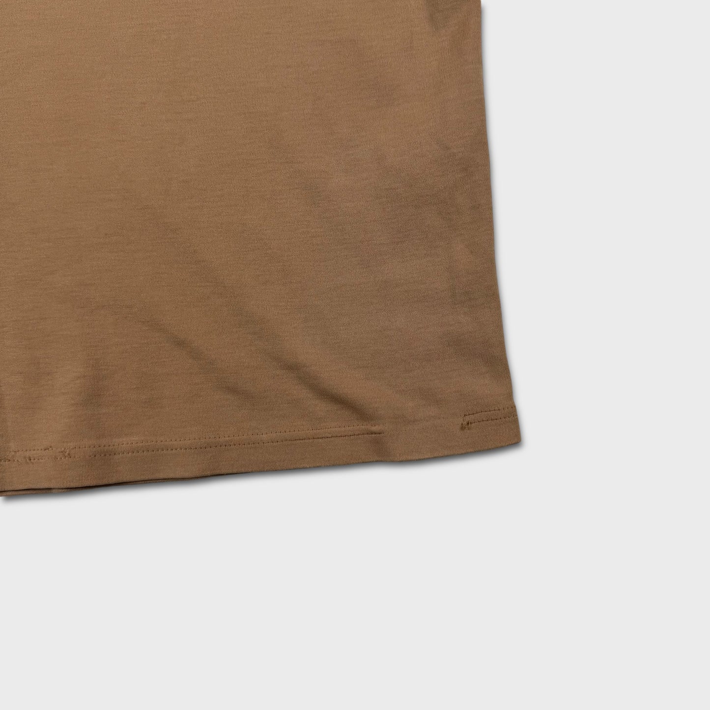 Prada Sport Red Tab Beige Polo Shirt M
