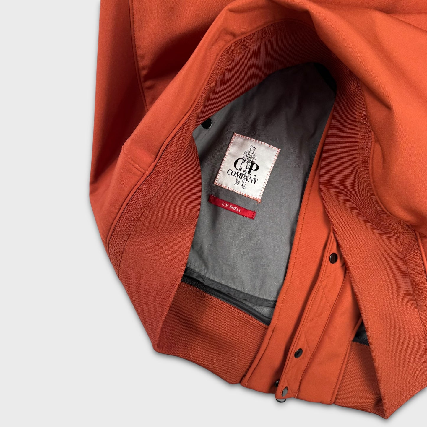 CP Company Burnt Orange Soft Shell Jacket 3XL
