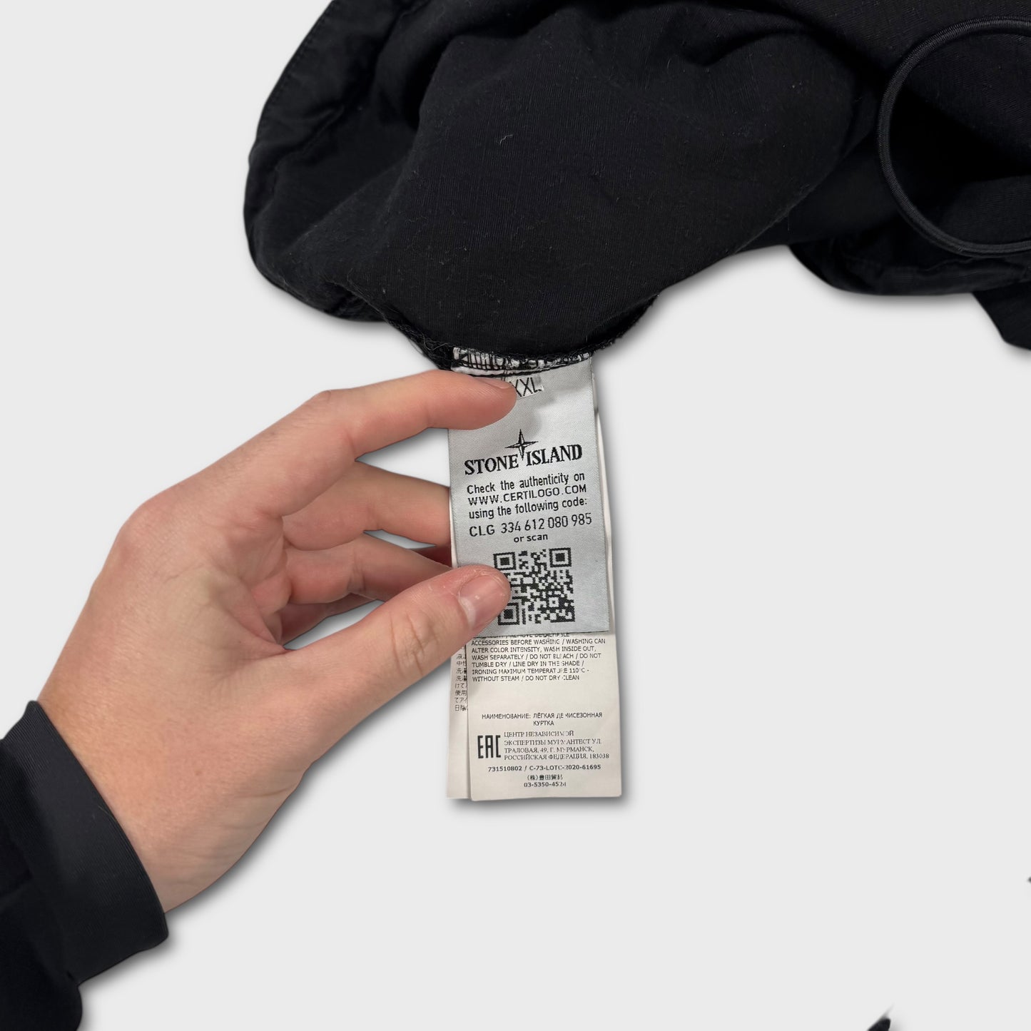 Stone Island Garment Dyed Pullover Smock Jacket XXL