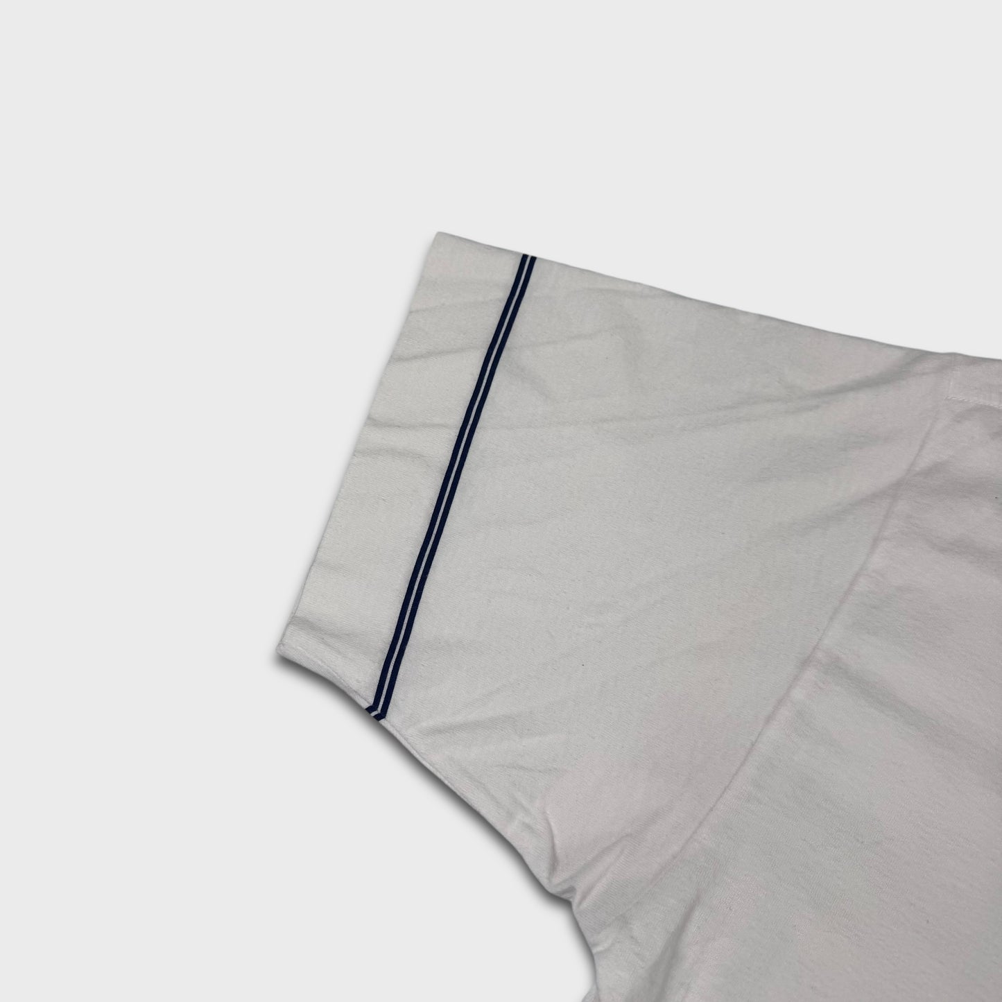 Stone Island x Supreme White T-Shirt L