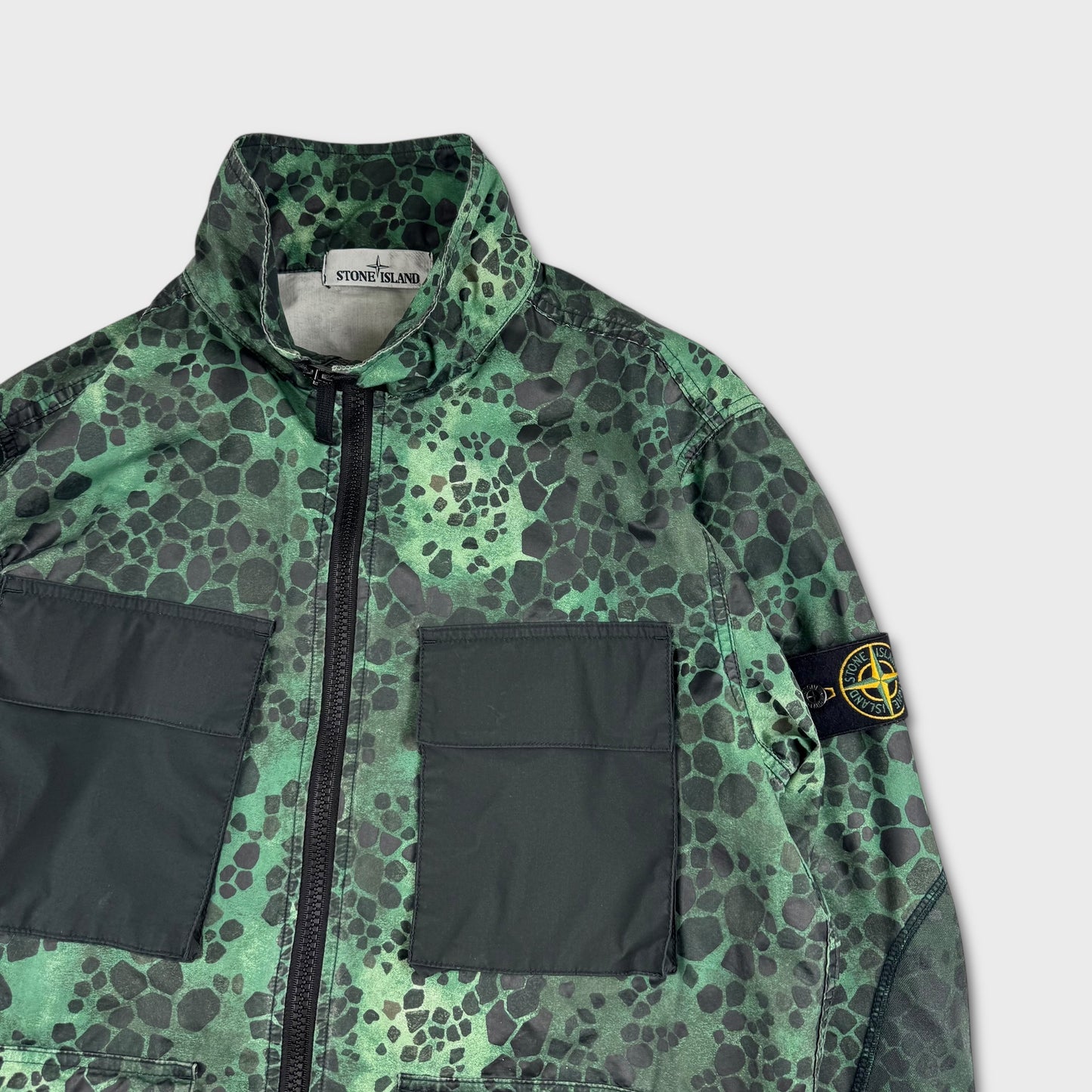 Stone Island Alligator Camo 50 Fili Jacket L