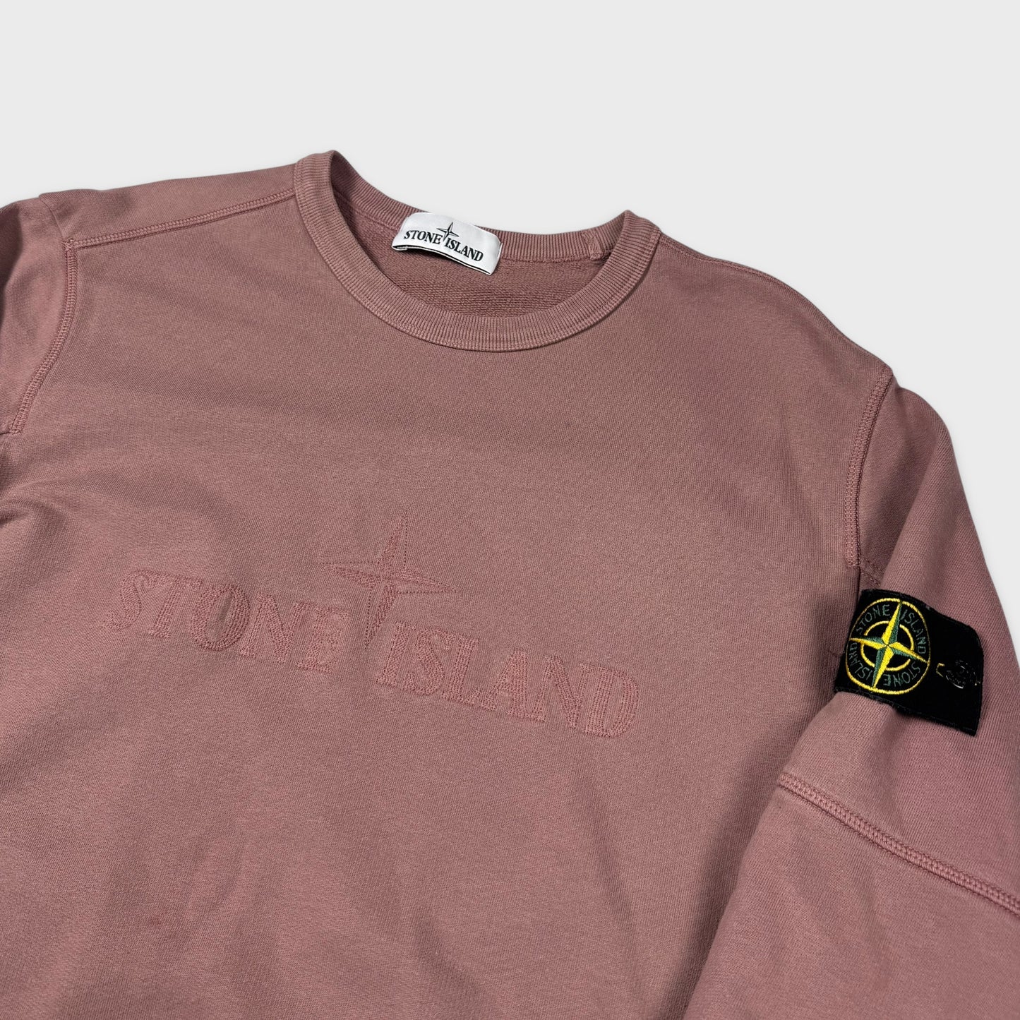 Stone Island Dusty Pink Crewneck XL