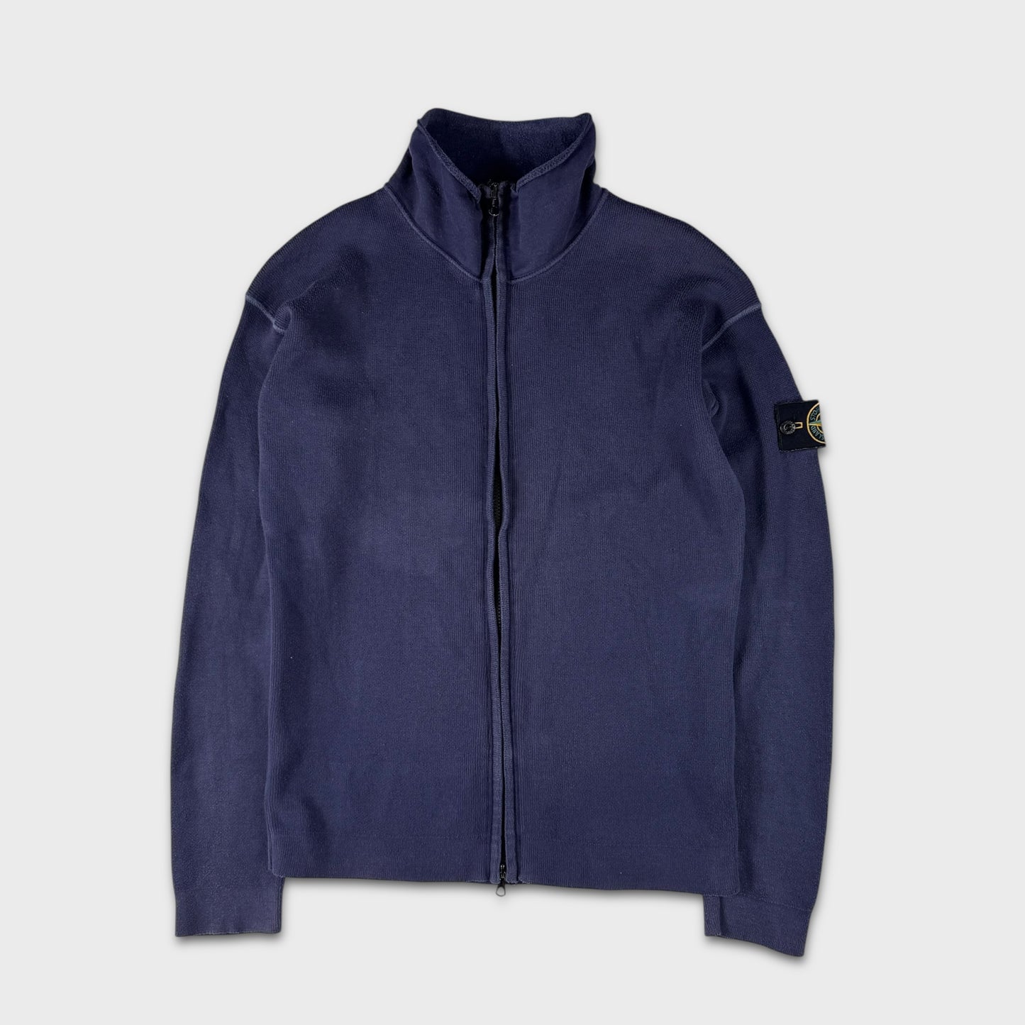 Stone Island Navy Vintage Zip Jumper M/L