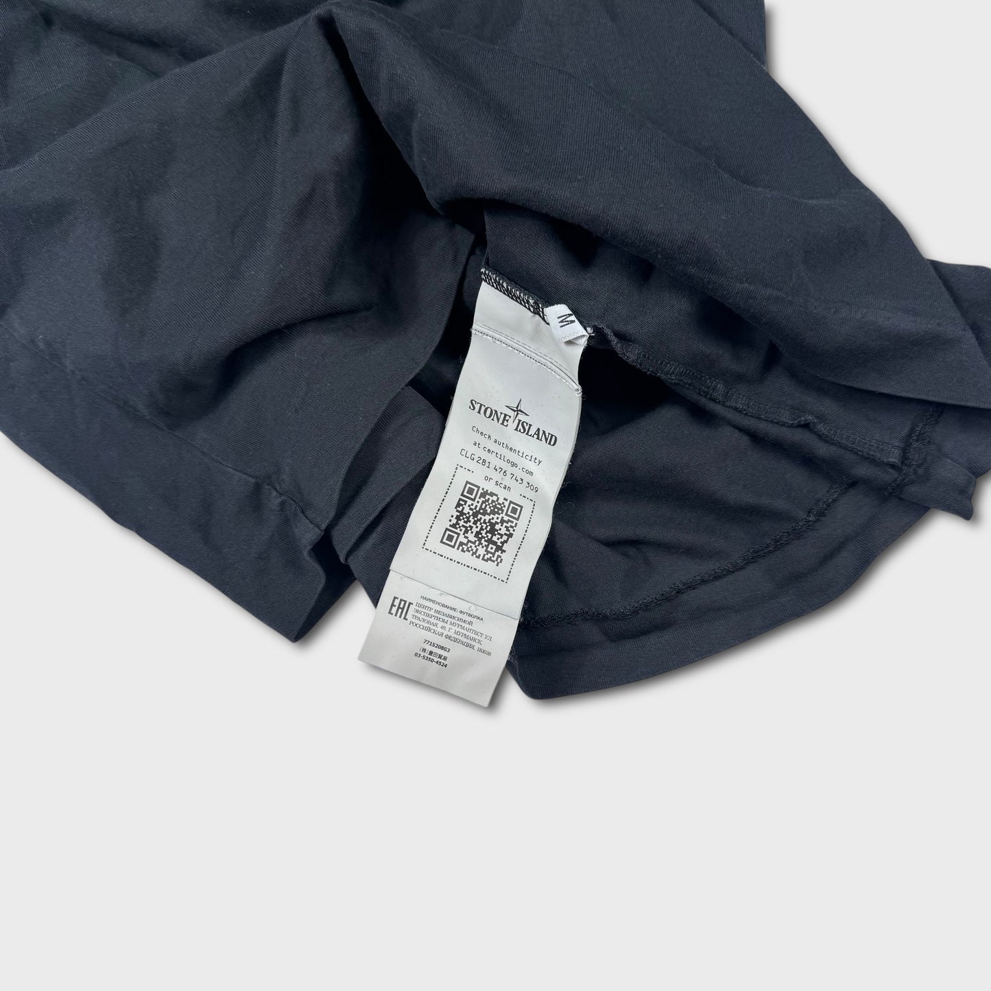 Stone Island Black Stellina T-Shirt M