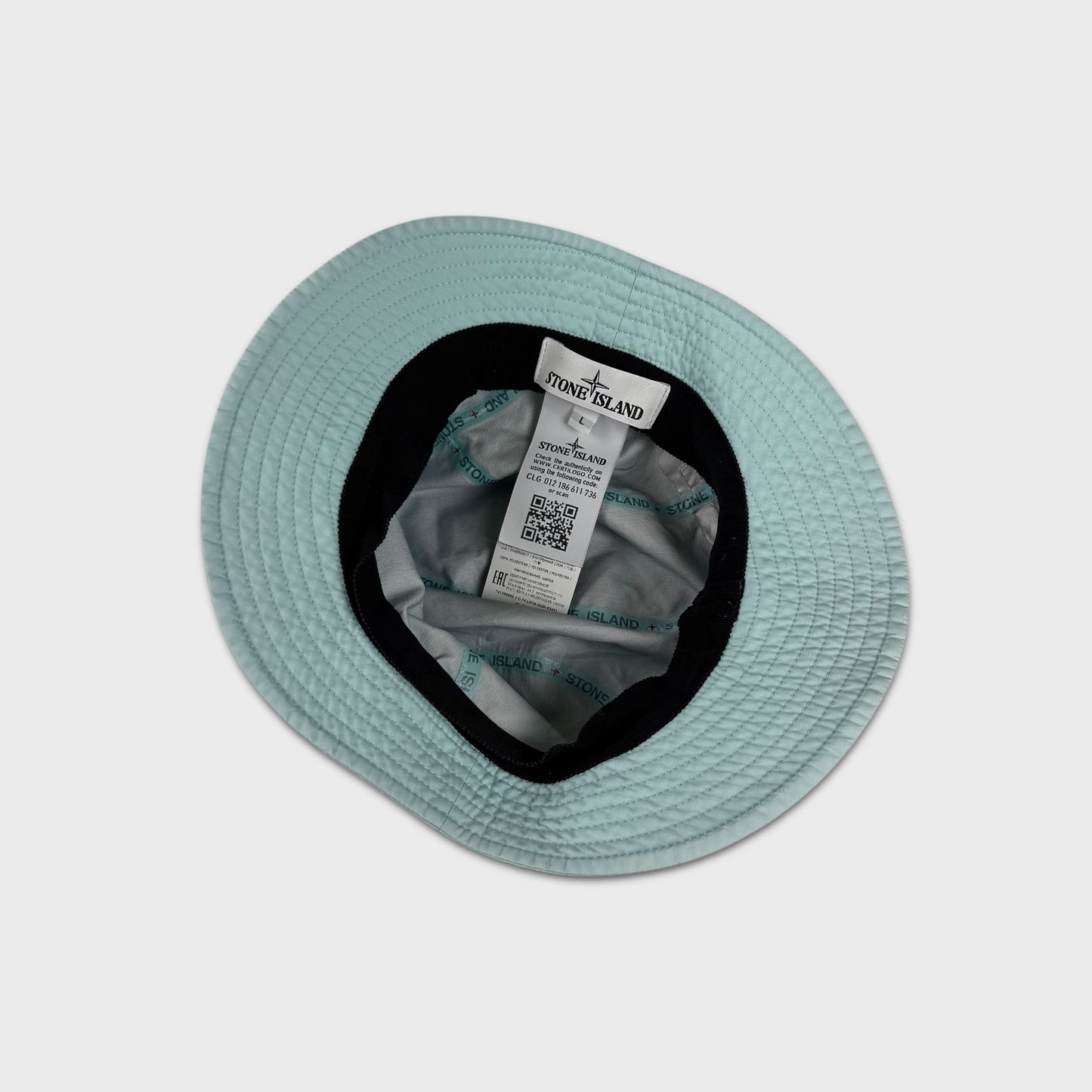 Stone Island Aqua Marina Bucket Hat L