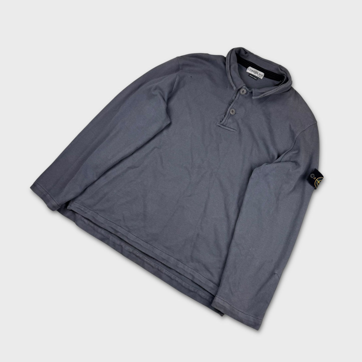 Stone Island Vintage Button Up Sweatshirt XL