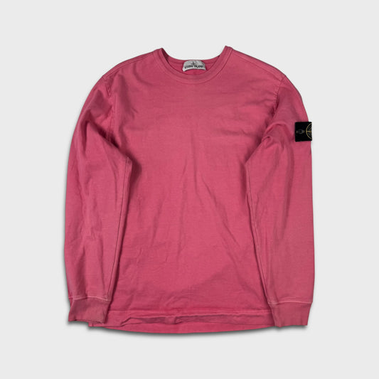 Stone Island Pink Lightweight Crewneck M
