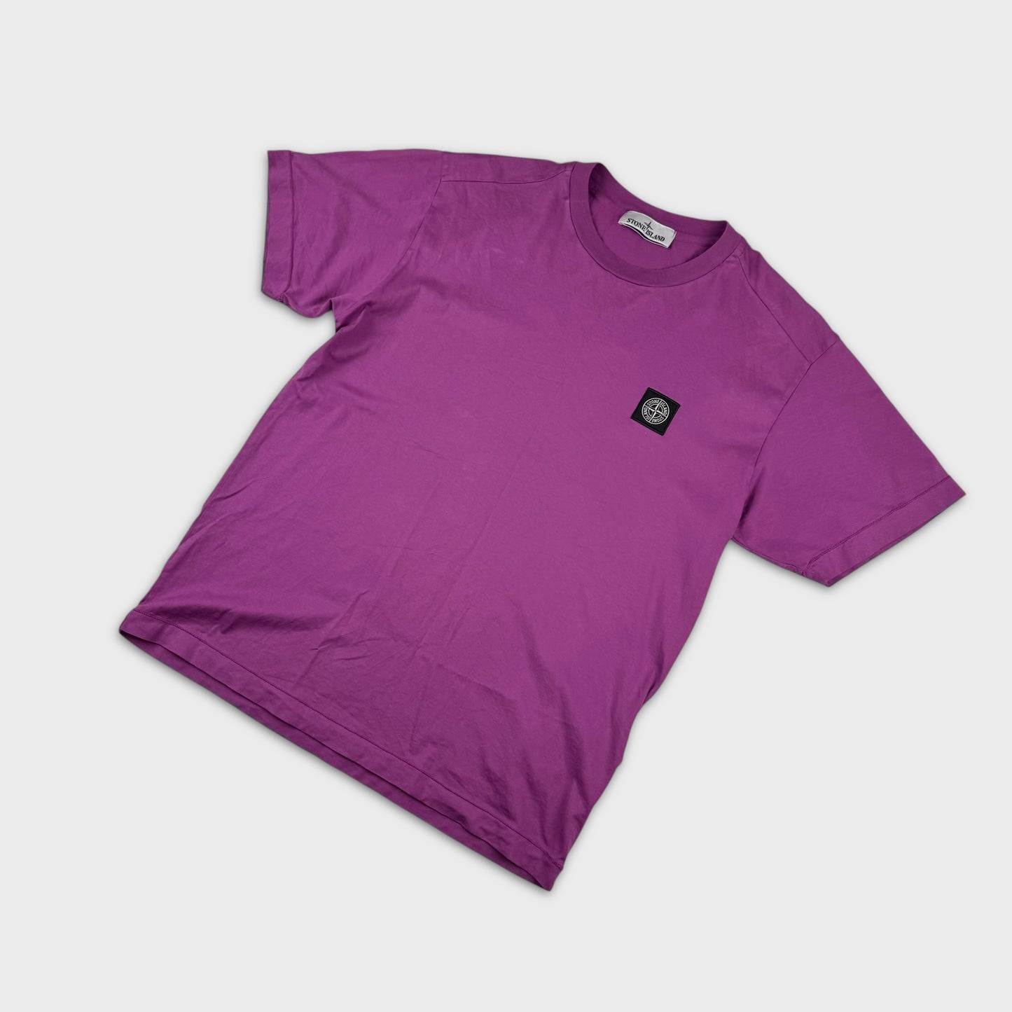 Stone Island Purple Compass T-Shirt M
