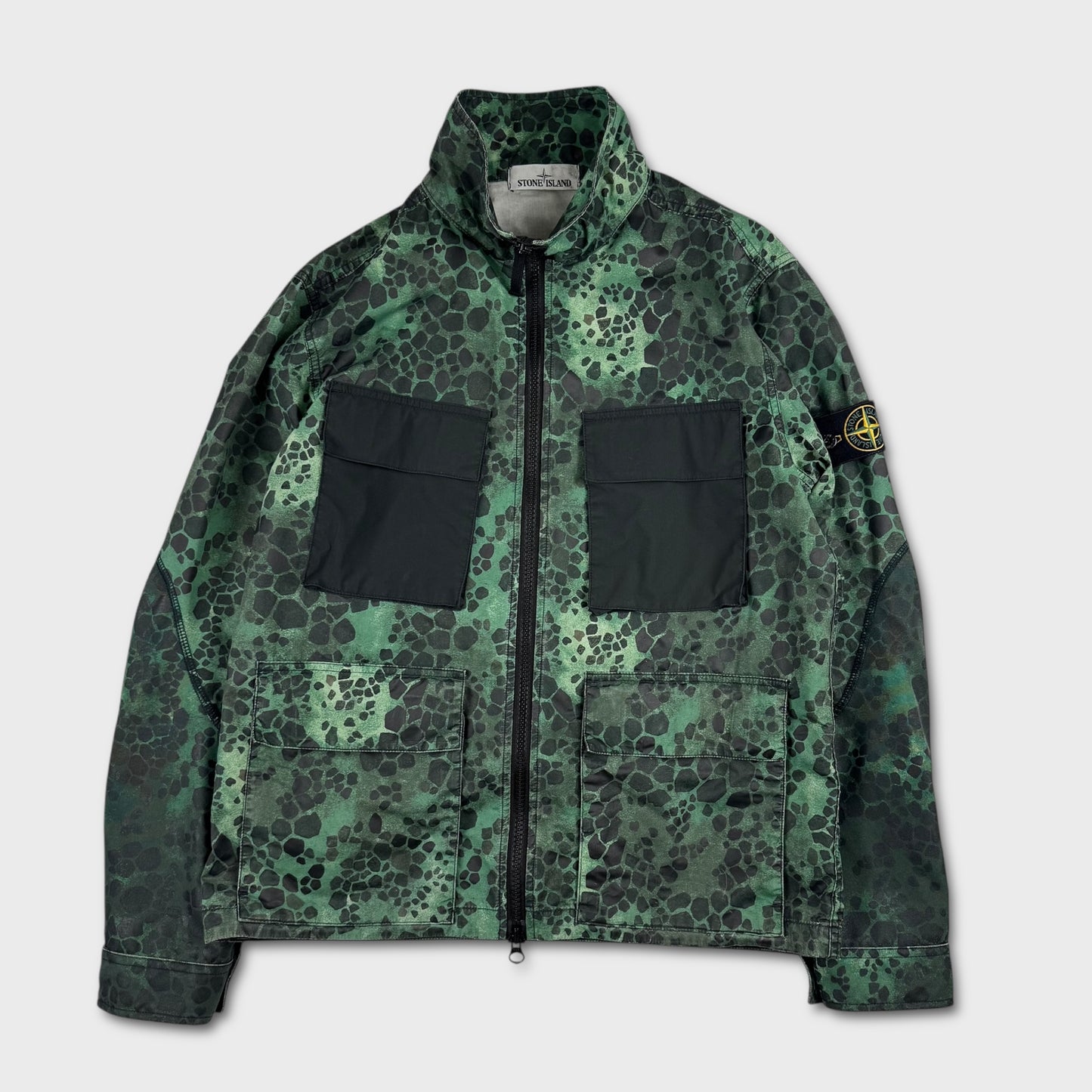 Stone Island Alligator Camo 50 Fili Jacket L
