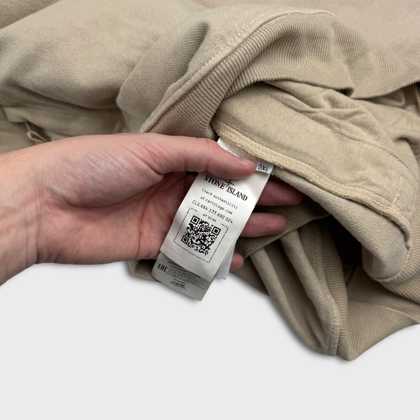 Stone Island Ghost Pullover Hoodie Smock SS23 3XL