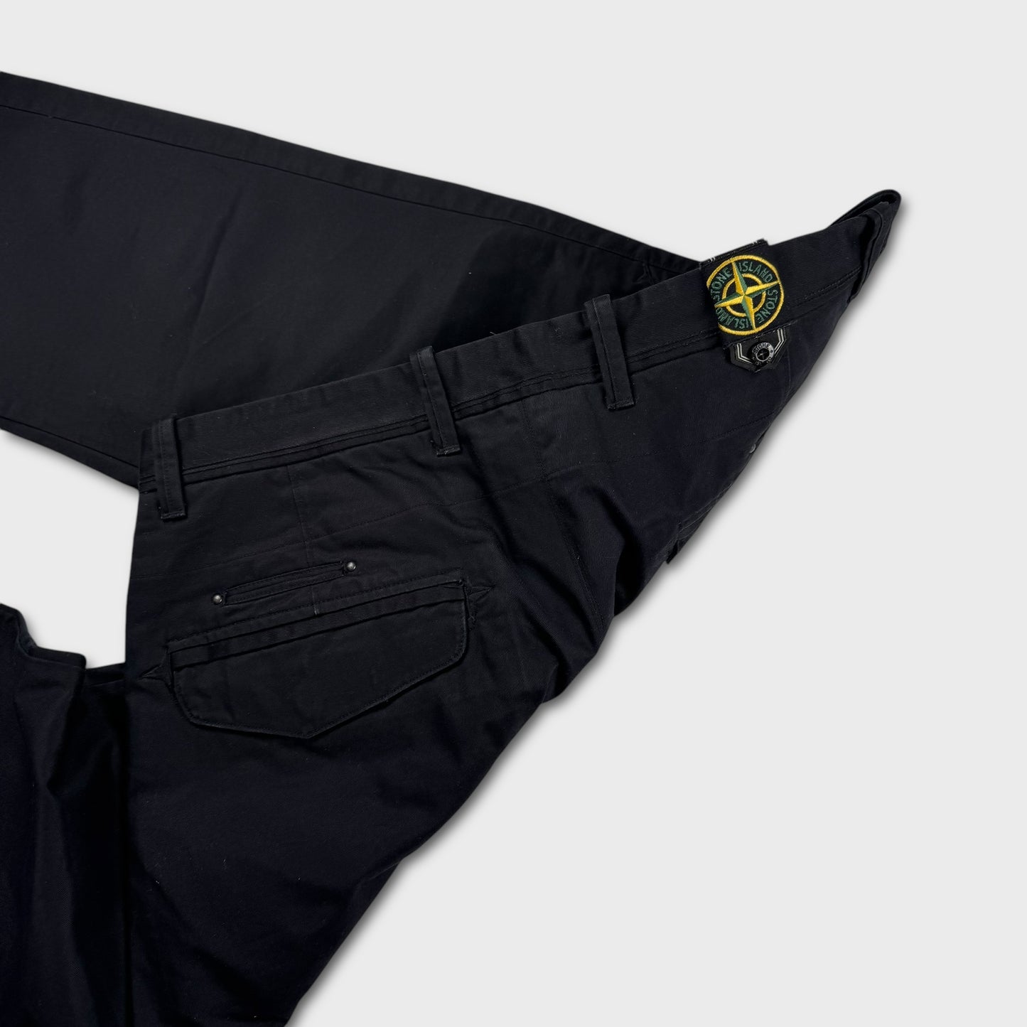 Stone Island ‘Straight Leg’ Badge Trousers XL
